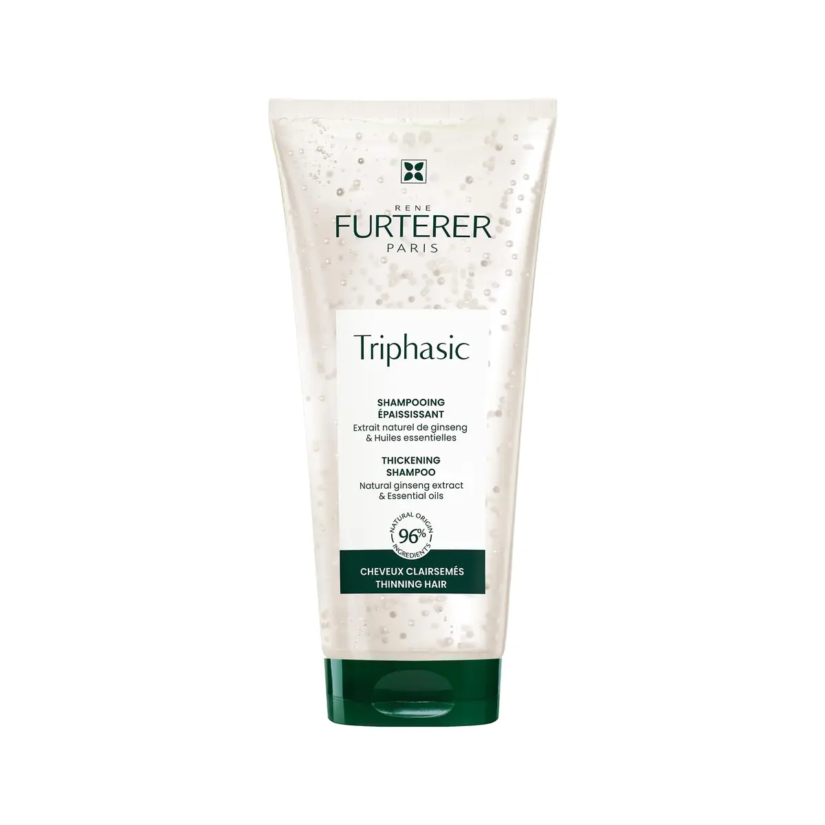 René Furterer Triphasic Thickening Shampoo for Thinning Hair 200ml (6.7 Fl Oz) | Scalp Stimulating & Volumizing - main product image
