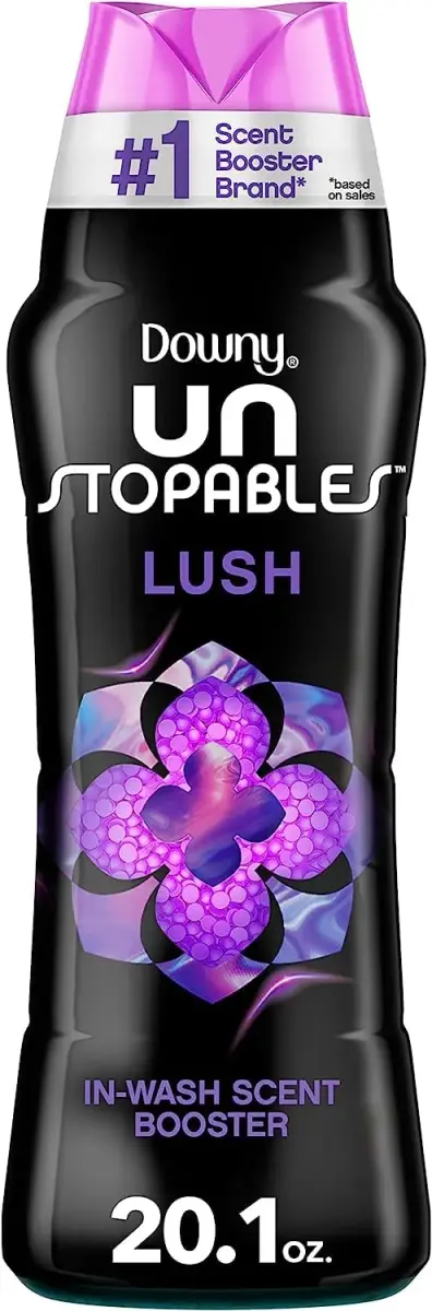 Downy Unstopables Lush Scent Booster Beads for Washer, 20.1 oz (570 g) | Long-Lasting Fragrance for Clothes - main product image