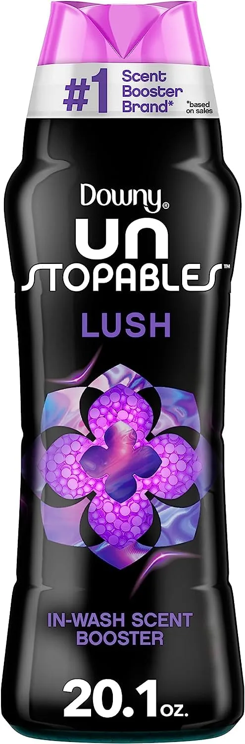Downy Unstopables Lush Scent Booster Beads for Washer, 20.1 oz (570 g) | Long-Lasting Fragrance for Clothes - main product image