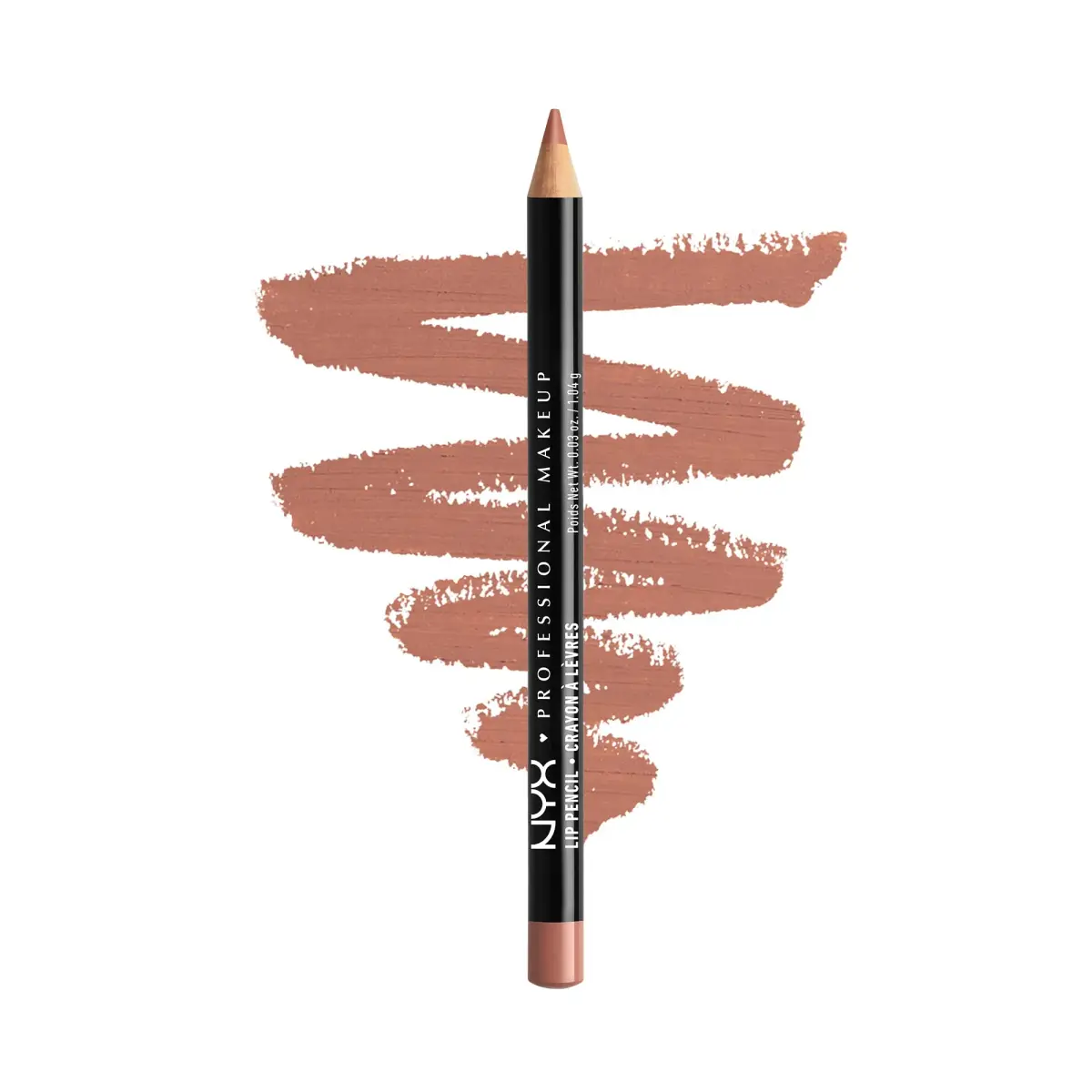 NYX PROFESSIONAL MAKEUP Slim Lip Pencil, Peakaboo Neutral | Long-Lasting Creamy Lip Liner (0.04oz) - main product image