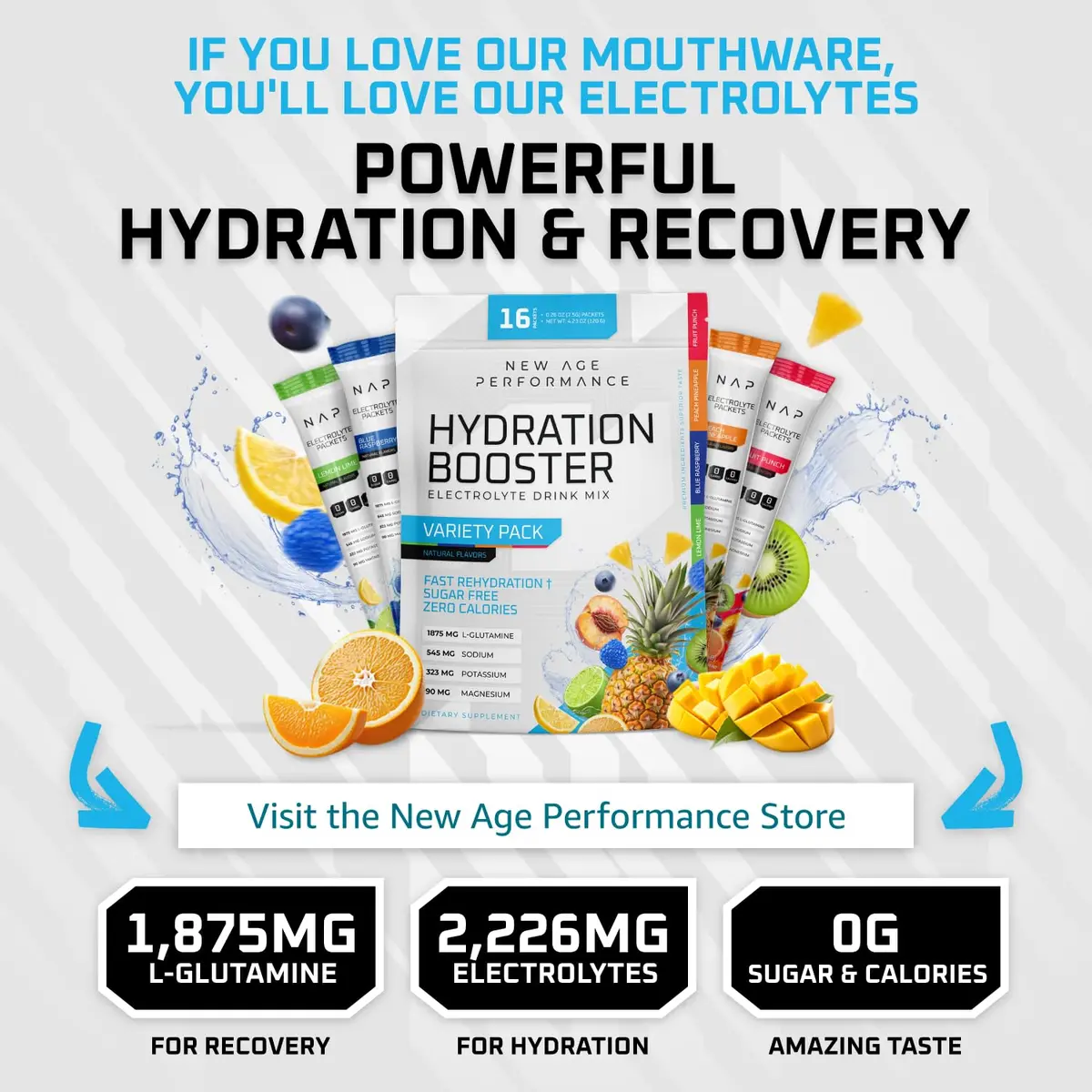New Age Performance 6DS Weightlifting Mouthpiece | Heavy Lifting Jaw Stabilizer for Strength & Reps - view 6