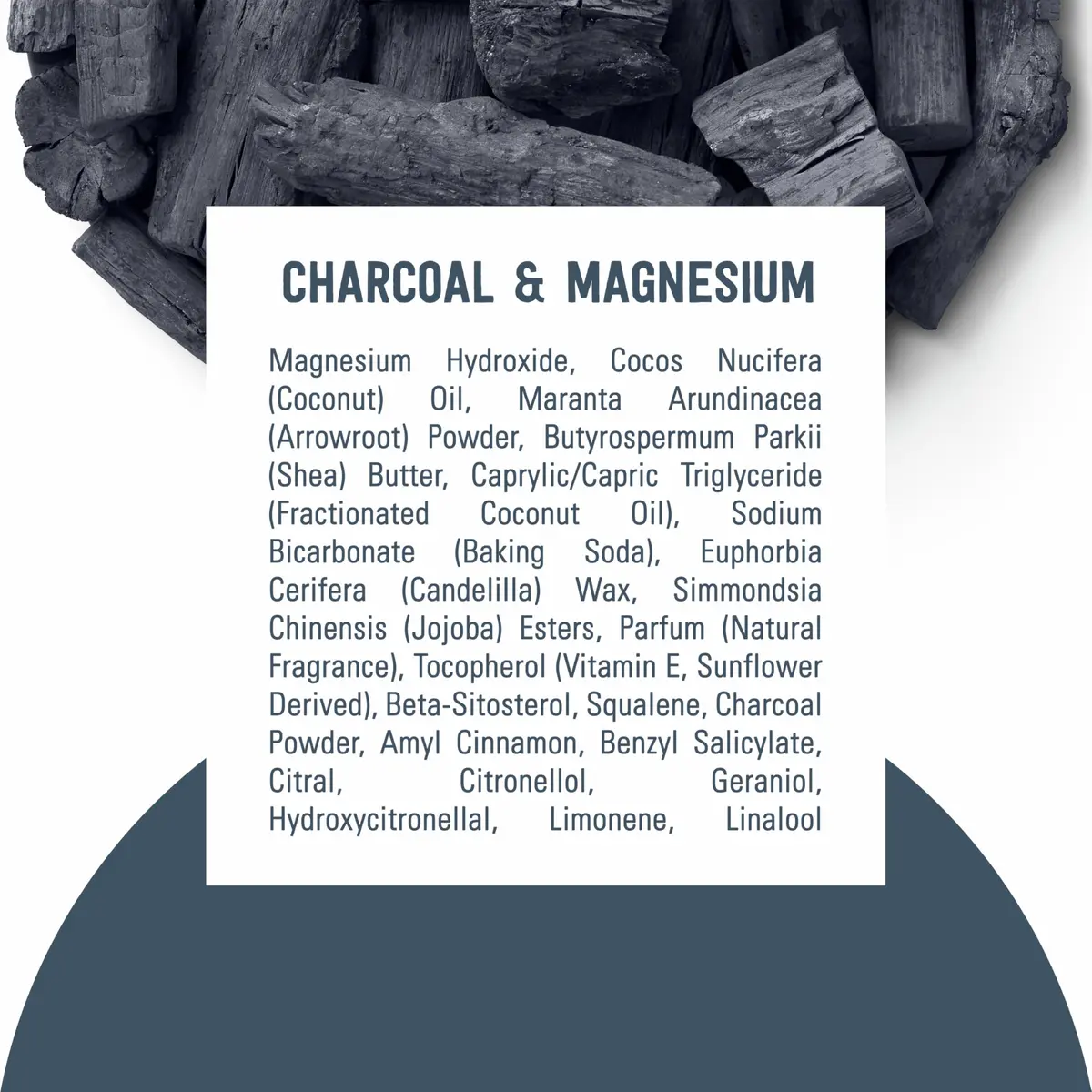 Schmidt's Vegan Deodorant Charcoal & Magnesium Stick 75g (2.65 oz) | 24-Hour Odor Protection - view 8
