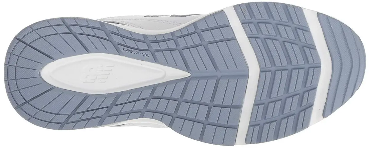 New Balance Women's 608 V5 Casual Comfort Cross Trainer, White/Light Blue, 6.5 | Supportive & Durable - view 4