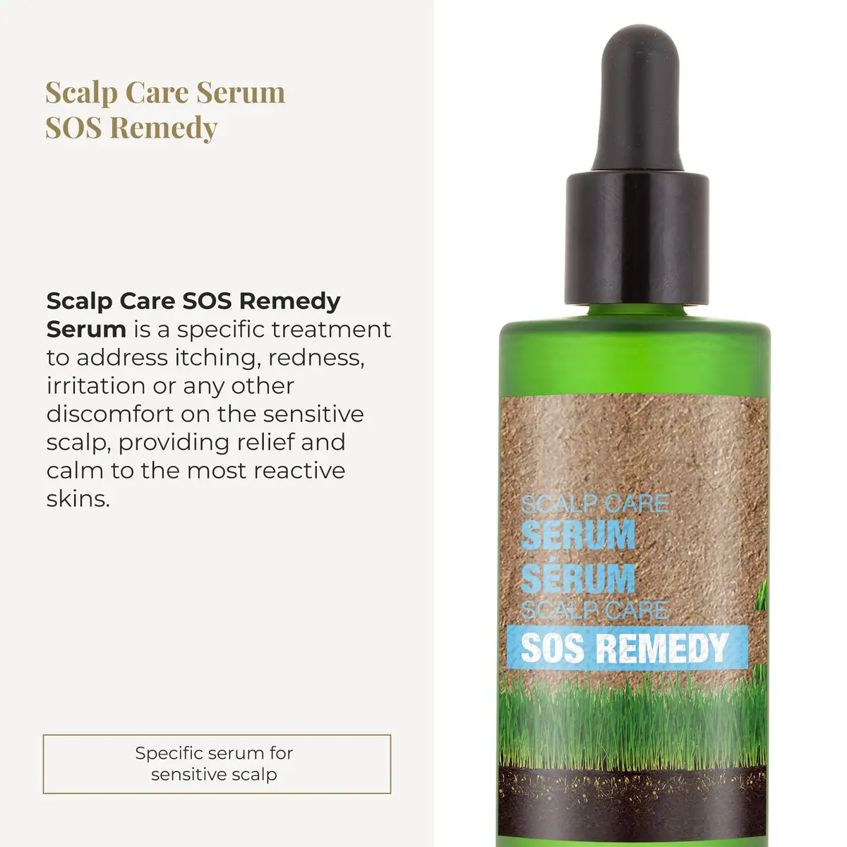 Salerm Sensitive Scalp Serum 45 ml | Nourishing & Soothing Formula for Sensitive Scalps - view 2