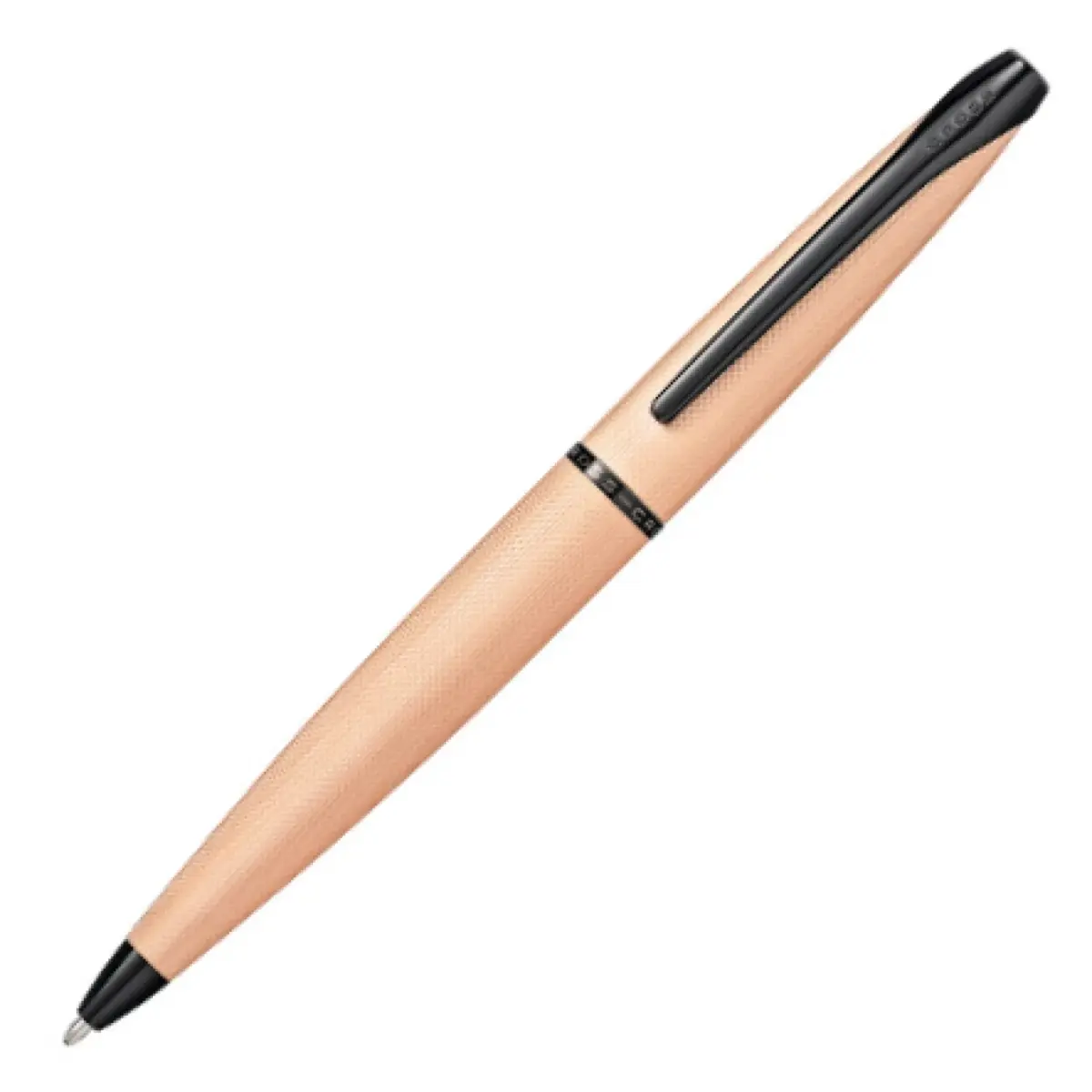 Cross ATX Brushed Rose Gold Ballpoint Pen, Medium Point, Black Ink | Smooth Writing, Refillable, Gift Box - view 4