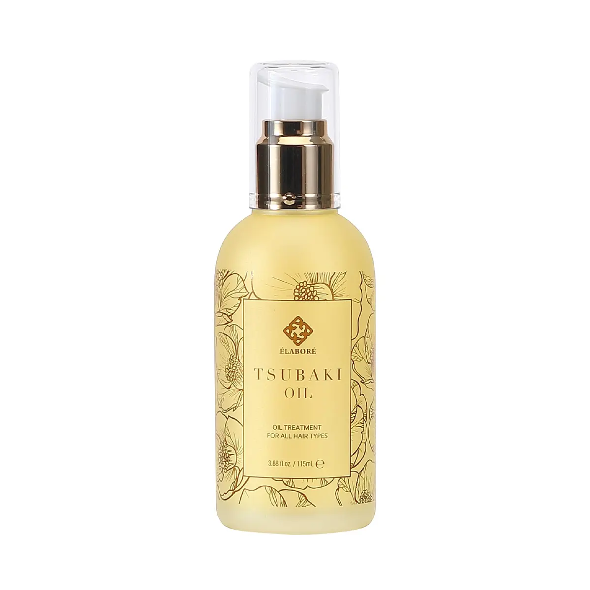 Elabore Tsubaki Oil 115ml (3.88 fl.oz) | Nourishing Hair Treatment for Dry Hair - main product image