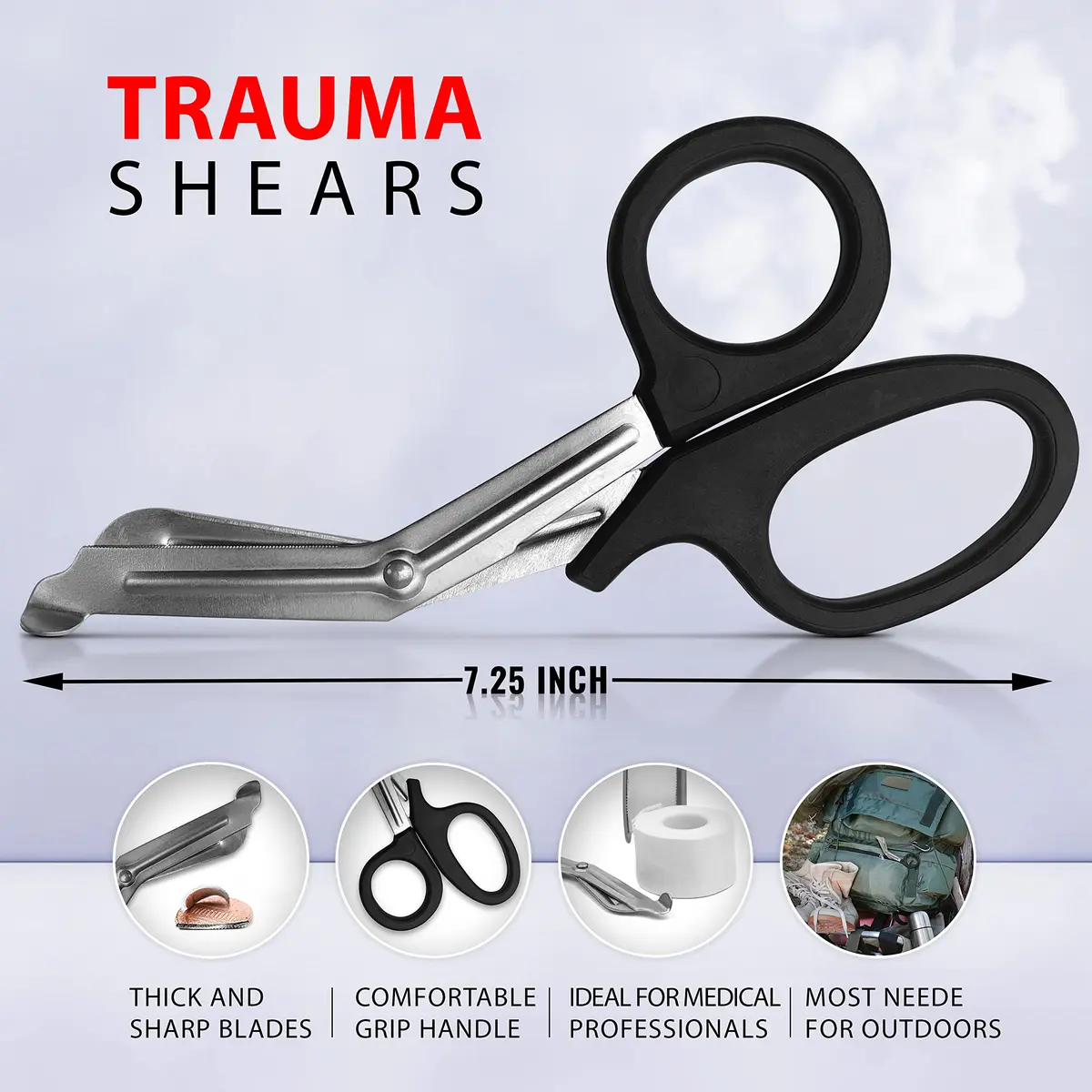 SurgicalOnline 7-Piece Neurological Reflex Hammer & Diagnostic Kit | Stainless Steel & Aluminum Alloy - view 7