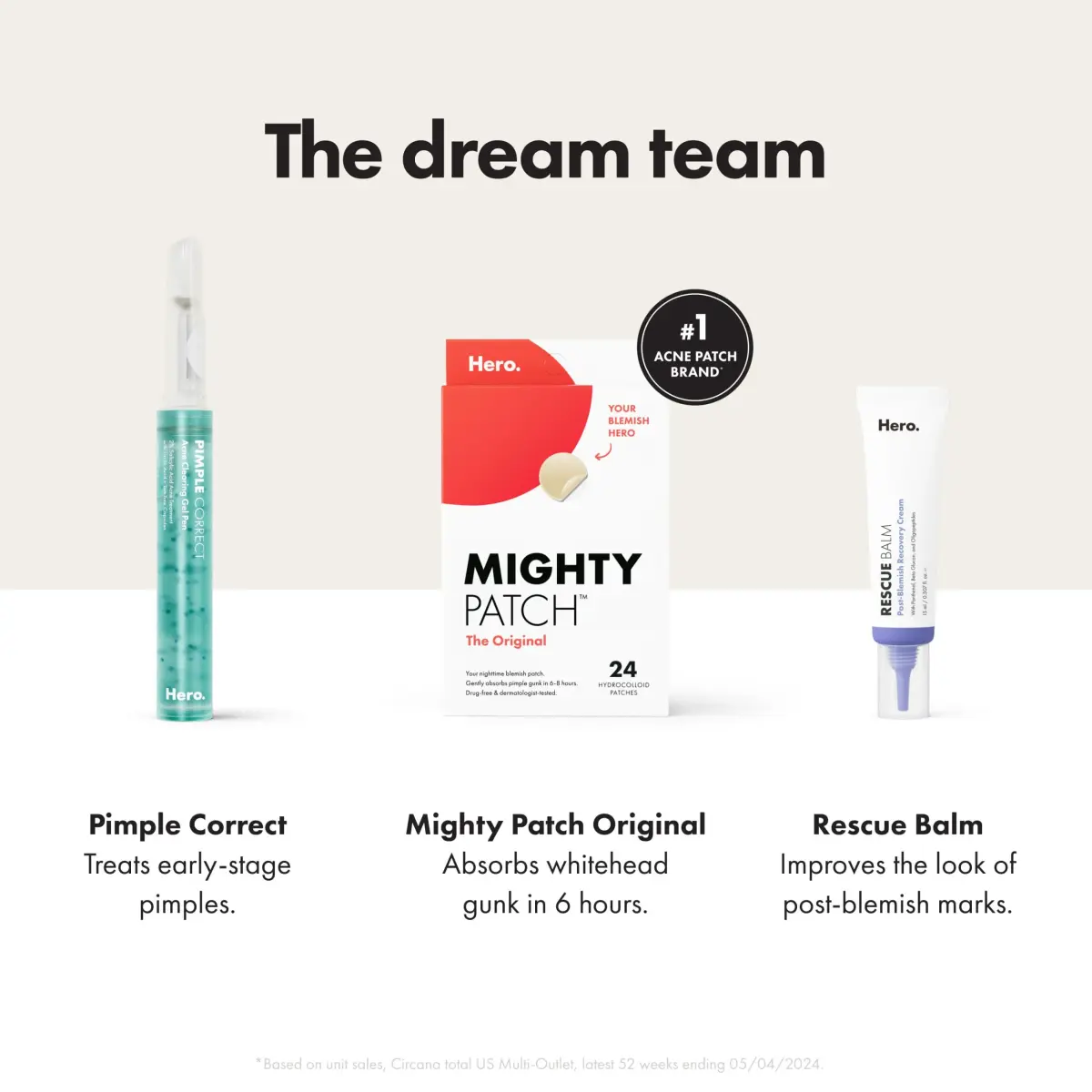 Hero Cosmetics Mighty Patch Original Nighttime Acne Pimple Patches, 72 Ct | Absorbs Gunk Overnight - view 5