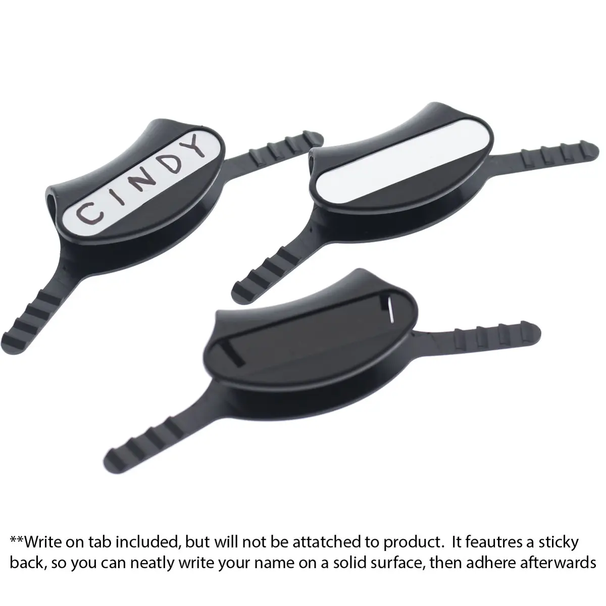 Specialist ID Black 10 Pack Universal Stethoscope Yoke ID Tag | Compatible with Cardiology Stethoscopes - view 7