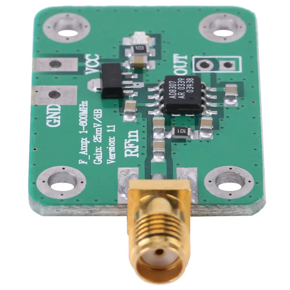 Walfront RF Signal Power Meter Logarithmic Detector -74dBm to 18dBm | 1MHz-600MHz Frequency Range - view 6