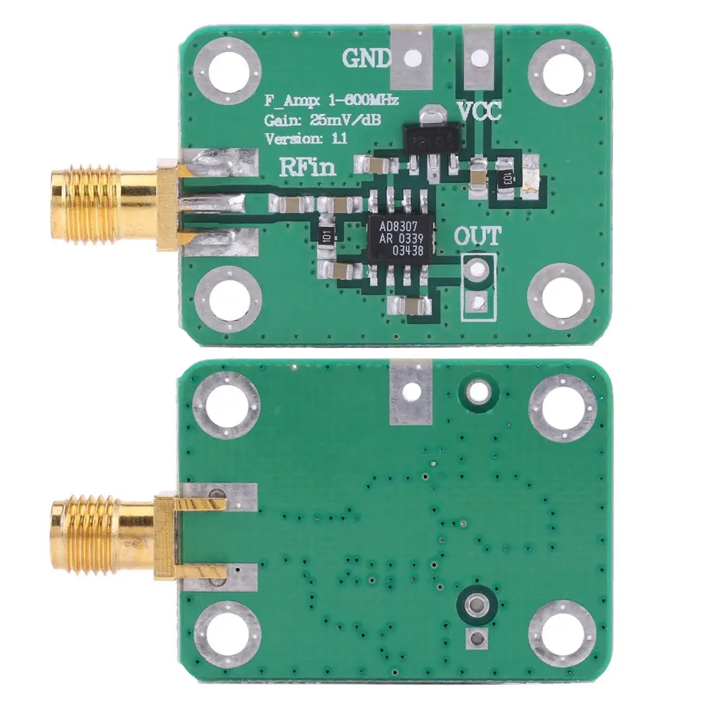 Walfront RF Signal Power Meter Logarithmic Detector -74dBm to 18dBm | 1MHz-600MHz Frequency Range - view 9