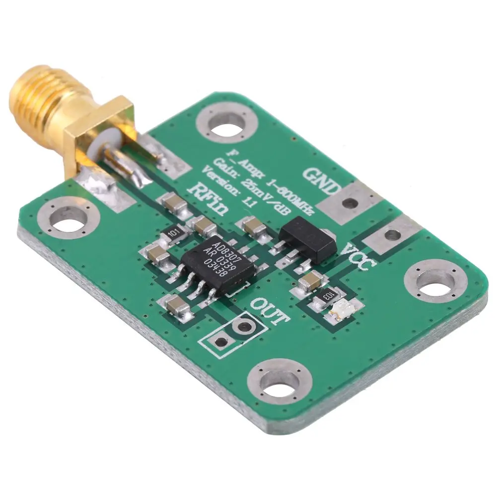 Walfront RF Signal Power Meter Logarithmic Detector -74dBm to 18dBm | 1MHz-600MHz Frequency Range - view 3
