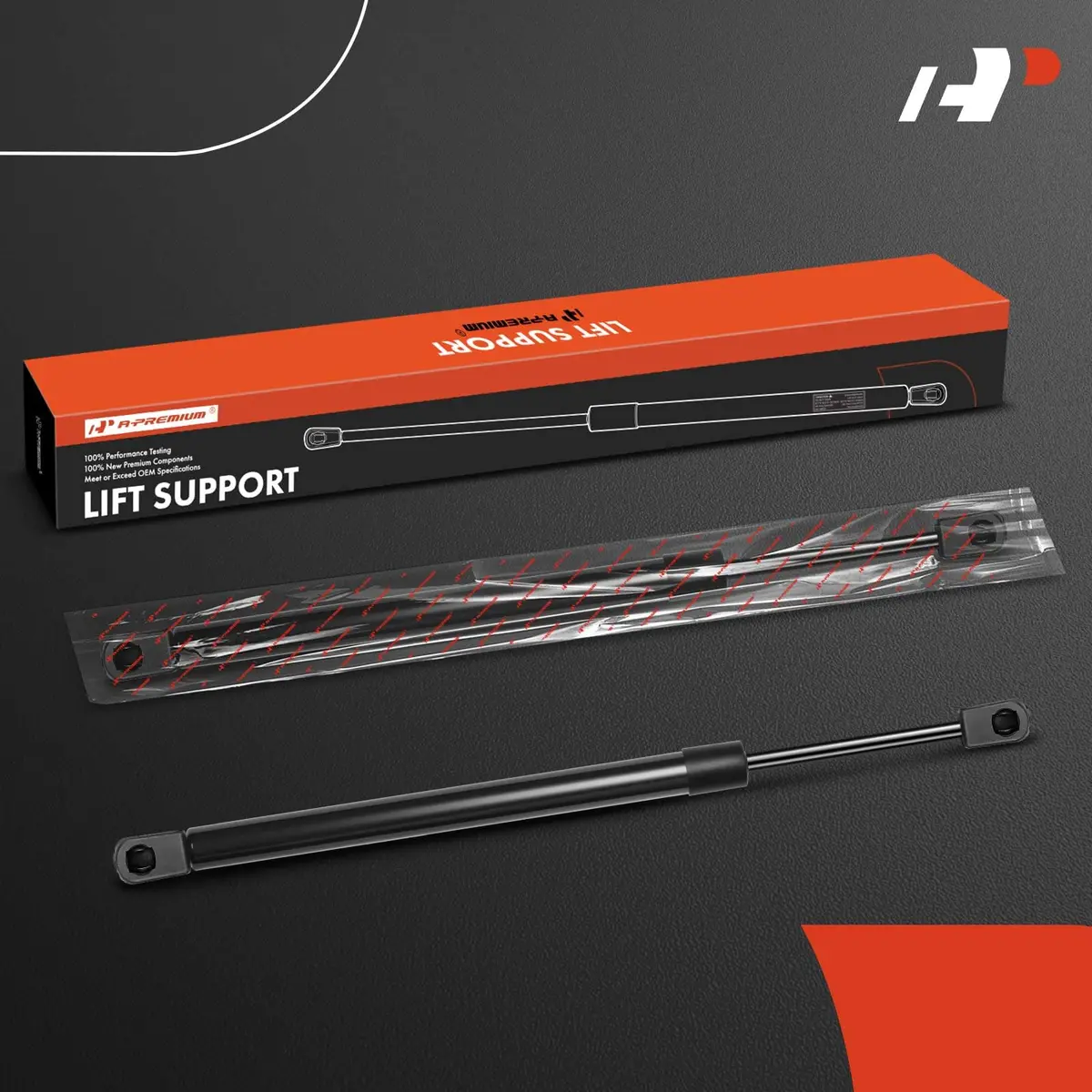 A-Premium Rear Tailgate Lift Supports Set of Two | Gas-Charged Shock Struts for Jeep & Patriot - view 2