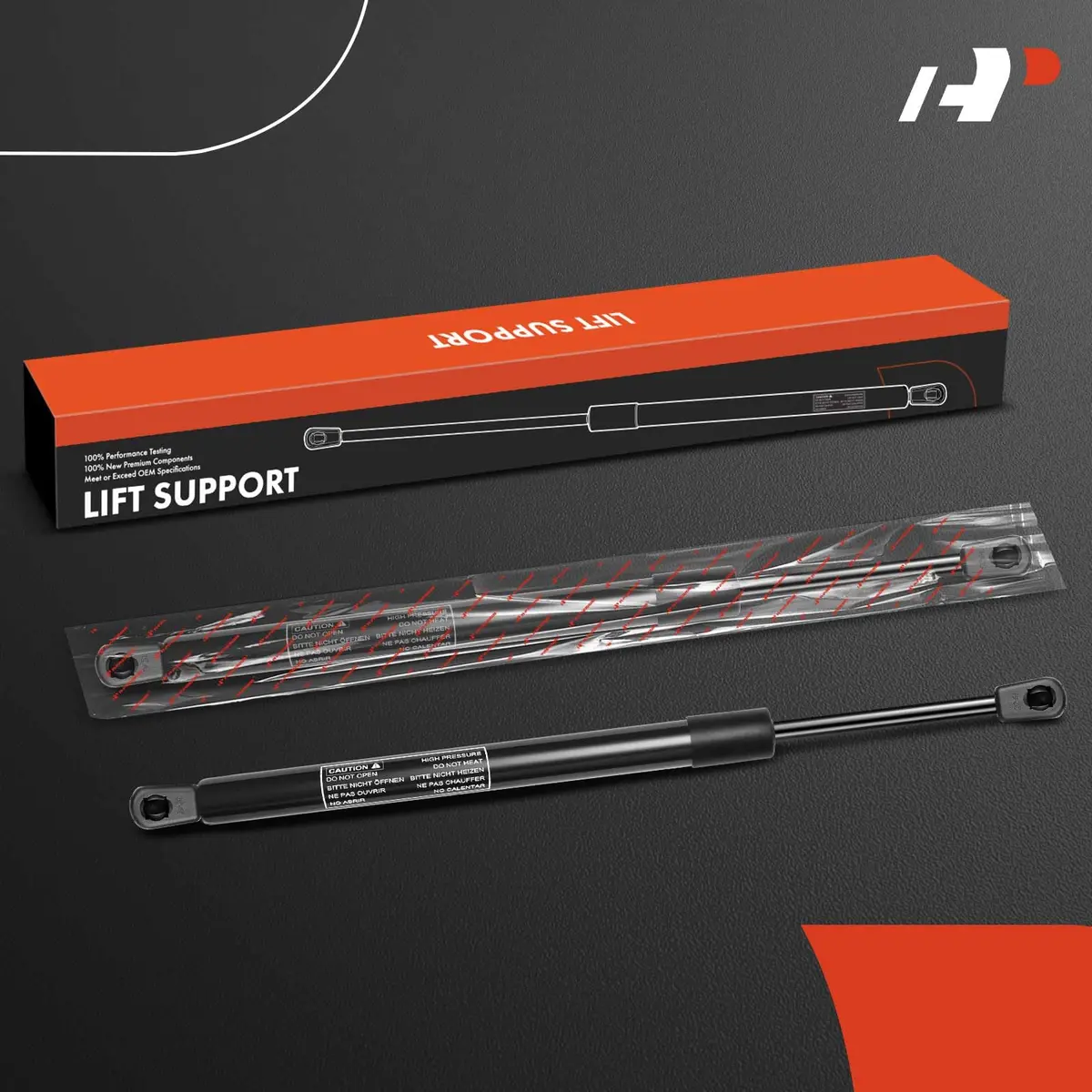 A-Premium Rear Tailgate Lift Supports Set of Two | OEM-Quality Gas Struts for Jeep & Patriot - view 2