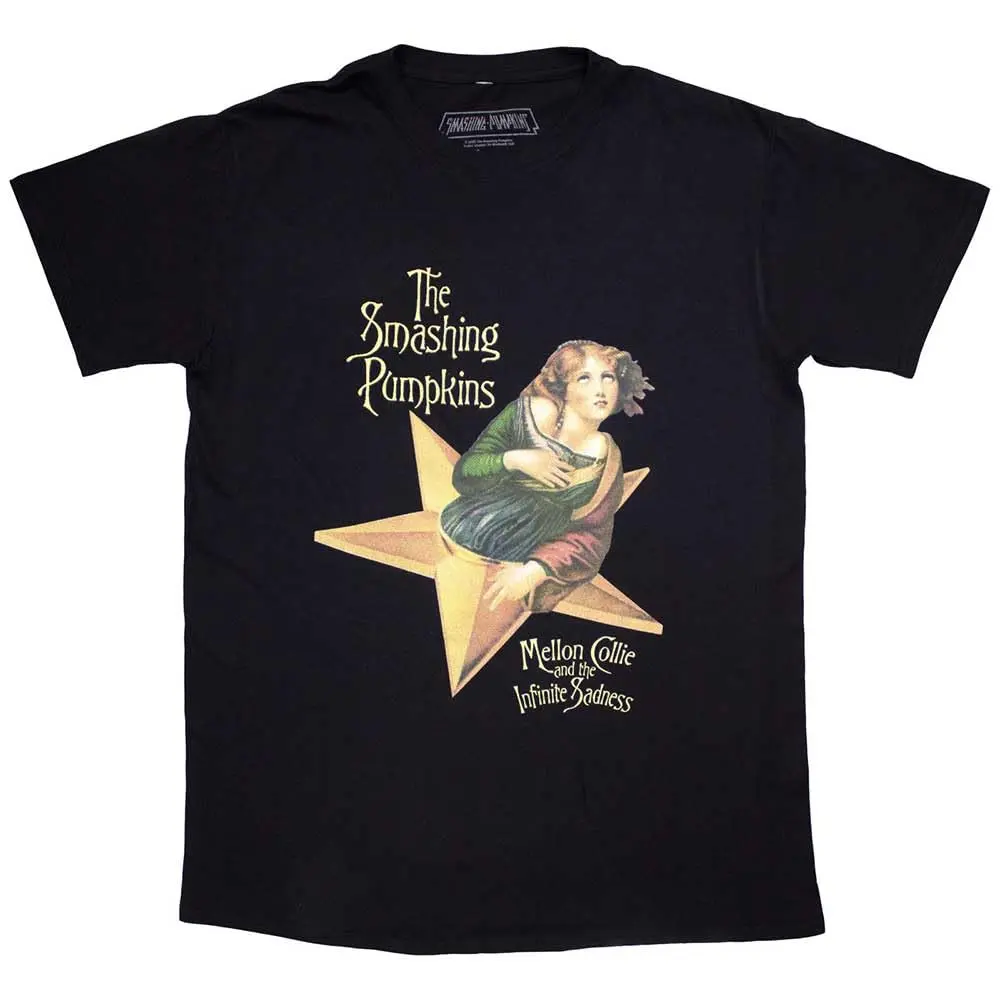 Rock Off 'Mellon Collie' Navy T-Shirt XX-Large | Official Smashing Pumpkins Merchandise - main product image