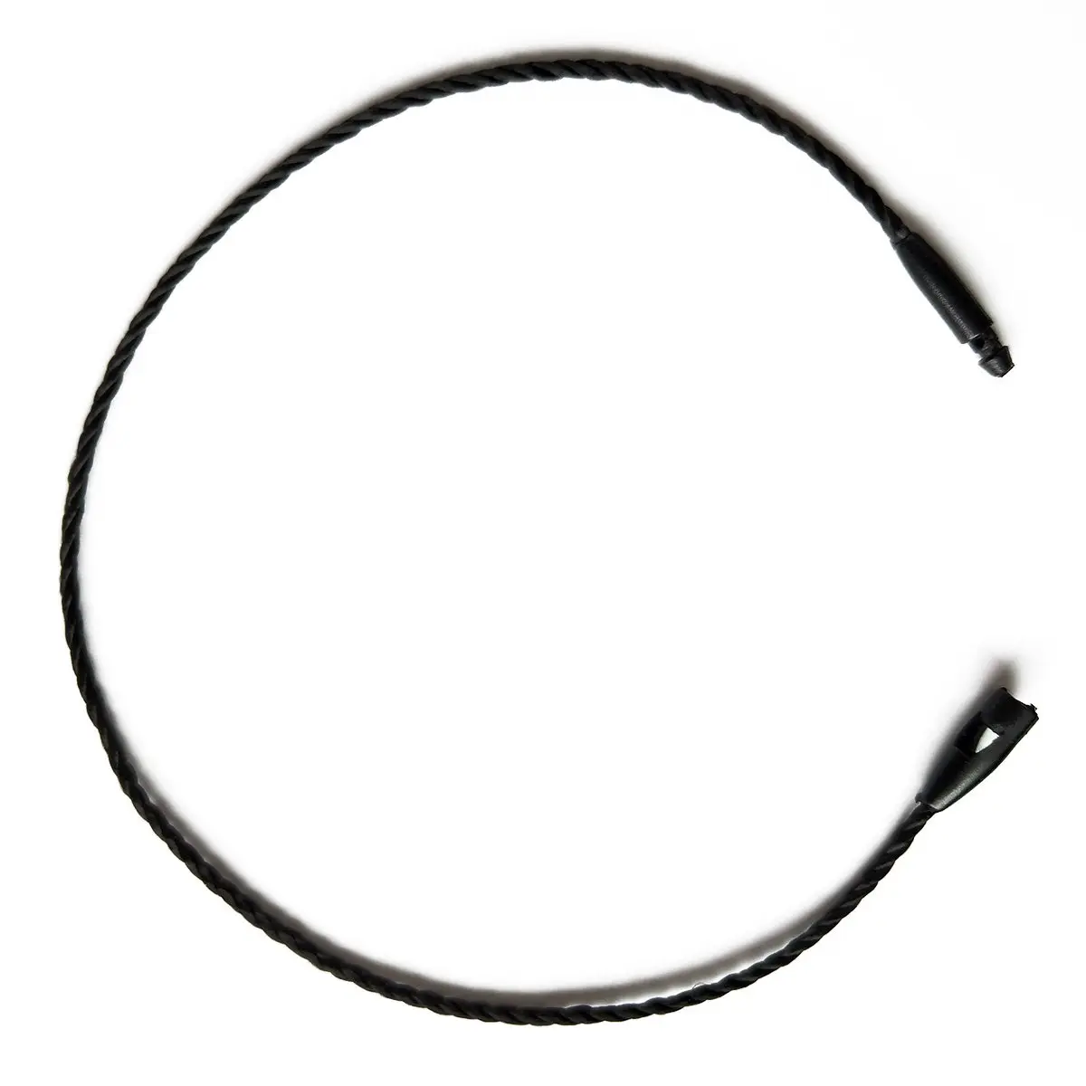 LGEGE 500 pcs 7.5-inch Black Hang Tag Nylon String Snap Lock Pin Loop Fasteners Hook Ties | Durable Nylon Material, 7.5-inch Length, Bulk Pack - view 4