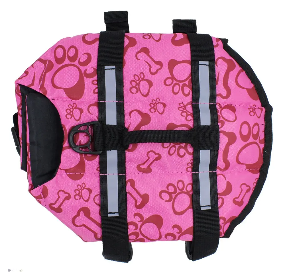 SNIK-S Dog Life Jacket Preserver with Reflective Stripes & Adjustable Belt | Water Safety Gear for Small & Medium Dogs - view 4