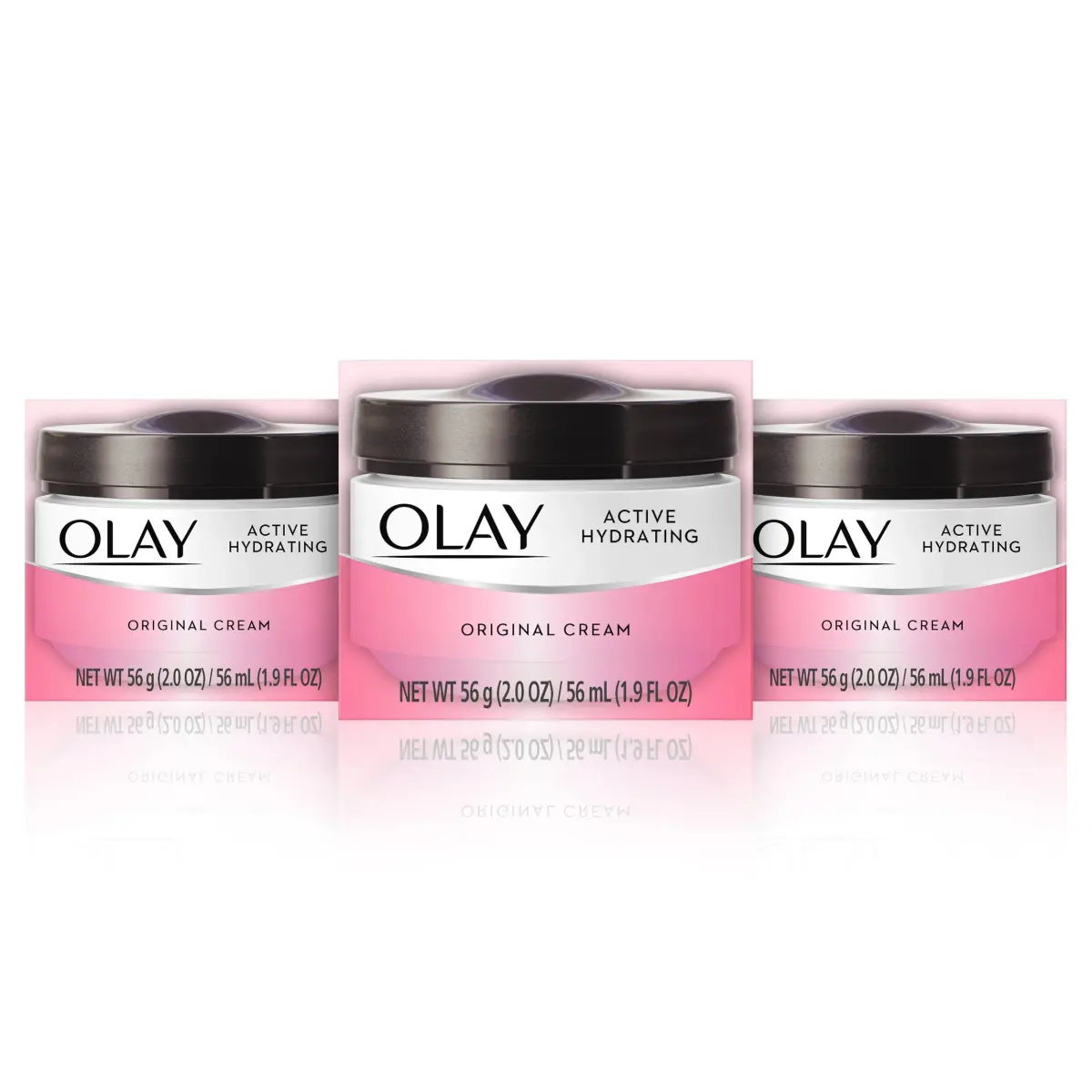 Olay Active Hydrating Cream Face Moisturizer 57ml (1.9 Fl Oz) | Hydrates Dry Skin for 48 Hours - main product image