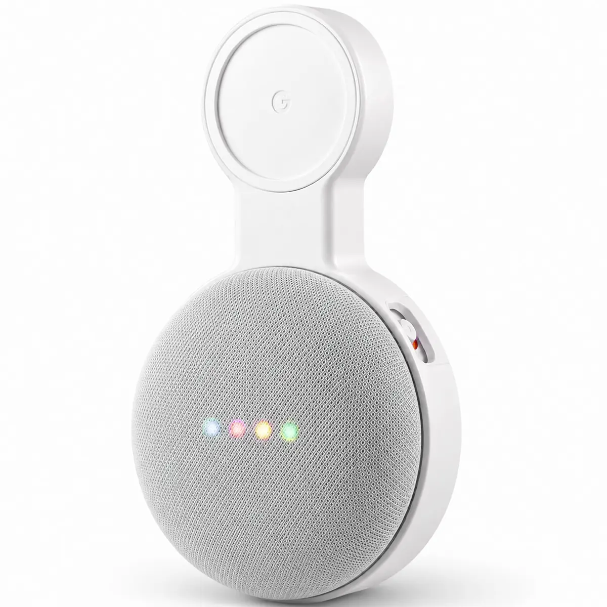 AMORTEK Wall Mount for Google Nest Mini & Home Mini, Cord Management, 1 Pack - main product image