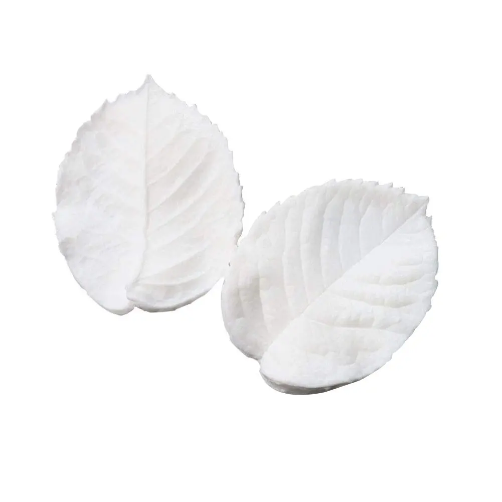 KALAIEN Leaf Petal Veiner Gum Paste Mold 2.5" | Food-Grade Silicone for Cake & Chocolate Decor - main product image