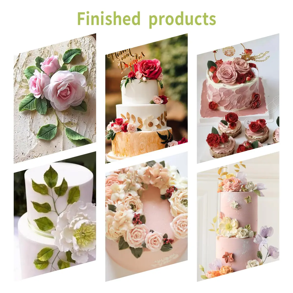 KALAIEN Leaf Petal Veiner Gum Paste Mold 2.5" | Food-Grade Silicone for Cake & Chocolate Decor - view 7