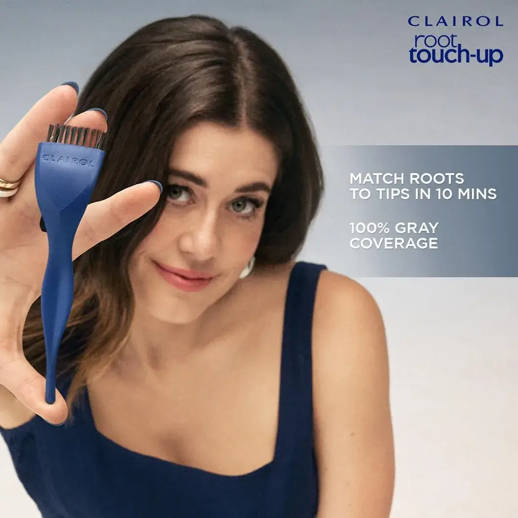 Clairol Root Touch Up Permanent Hair Dye 6.5G Lightest Golden Brown 1.1 Fl Oz (33ml) | 100% Gray Coverage - view 8