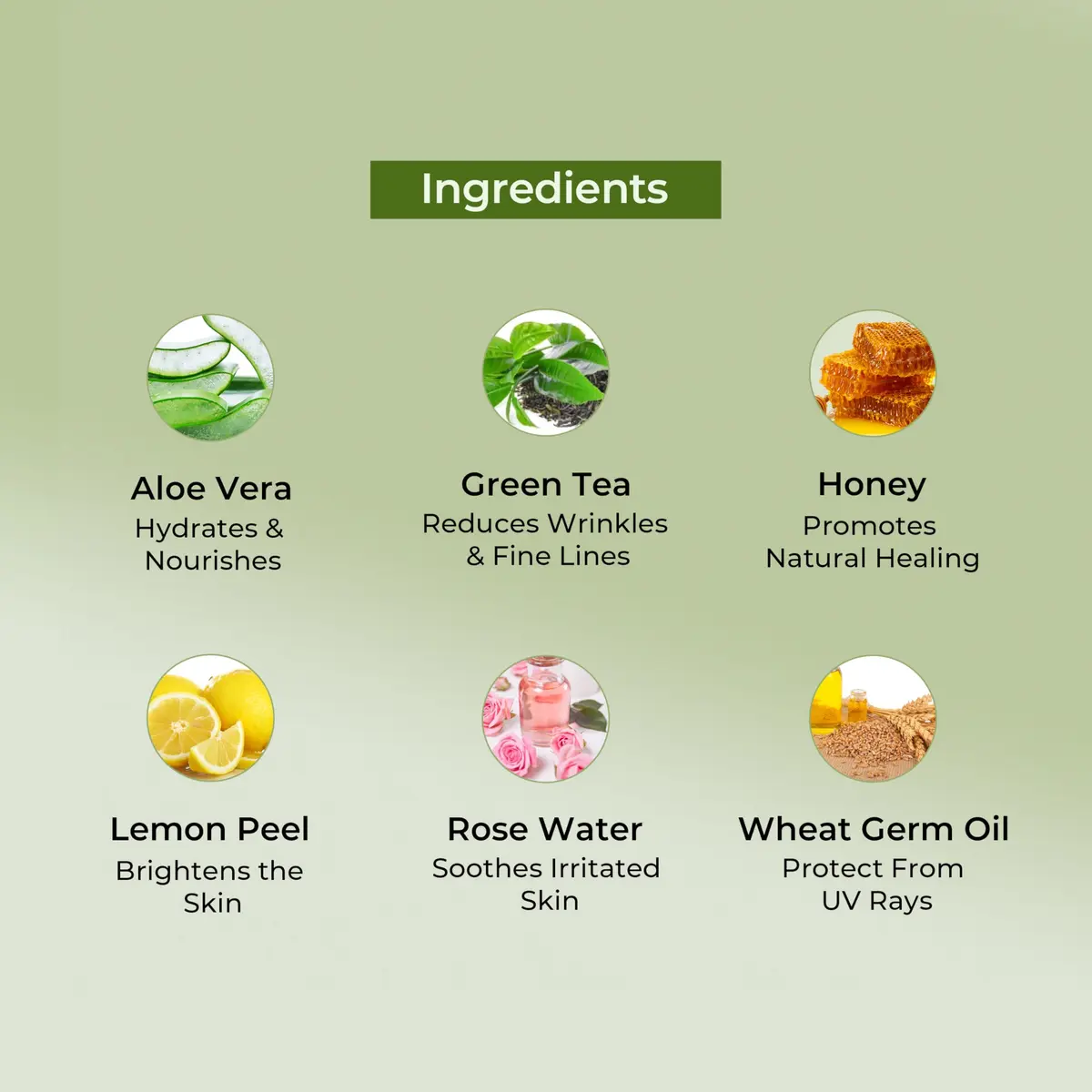 INDUS VALLEY Neem Leaf Powder & Aloe Vera Gel Combo Pack 100g Powder + 175ml Gel | Natural, Organic & Pure - view 6