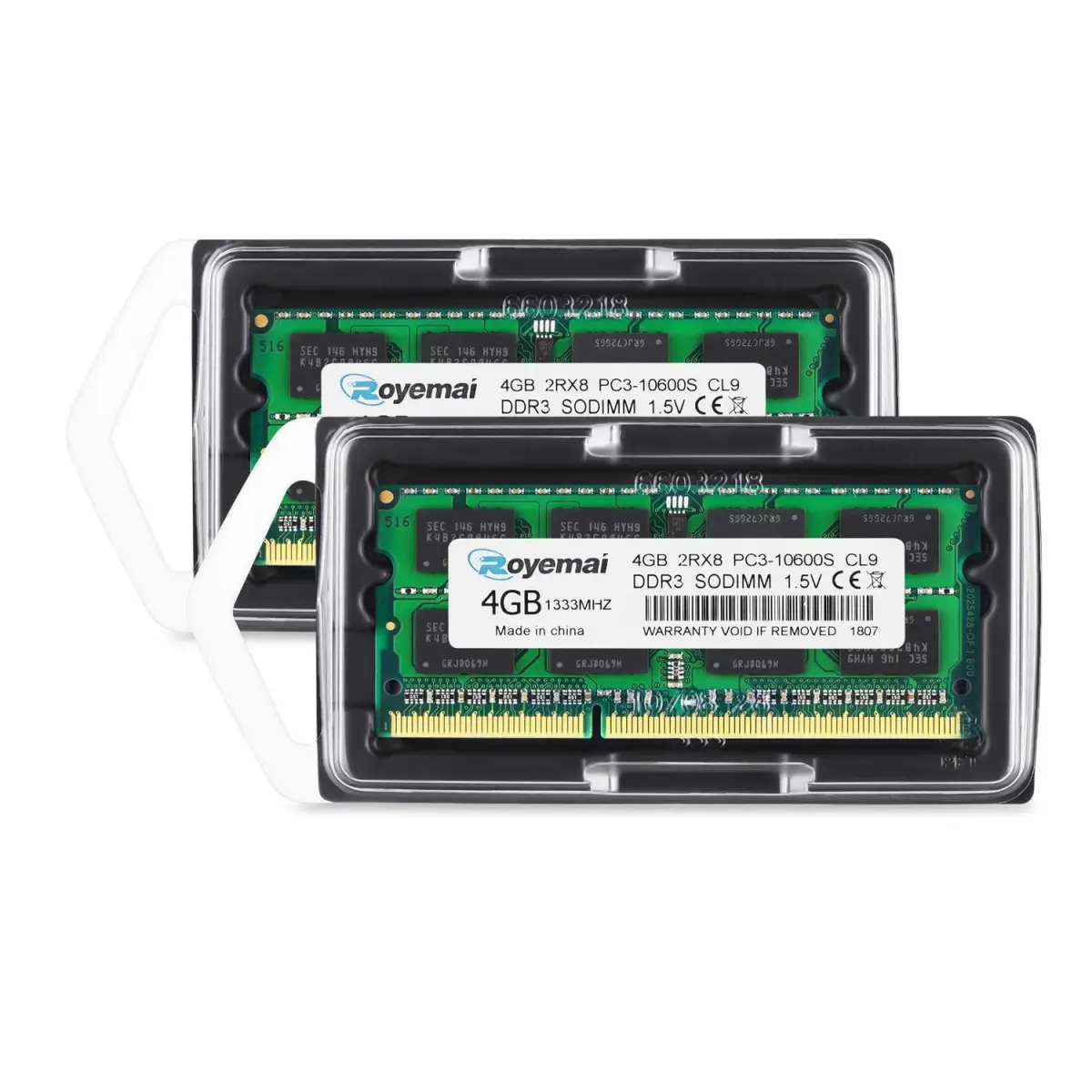 D DUOMEIQI 8GB DDR3 1333MHz SODIMM RAM Kit (2x4GB, 1.5V) | Upgrades MacBook Pro, iMac, Mac mini - view 6