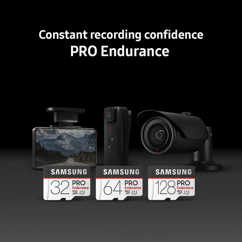 Samsung PRO Endurance 128GB MicroSDXC Card with Adapter | 100MB/s U1 Speed - view 5