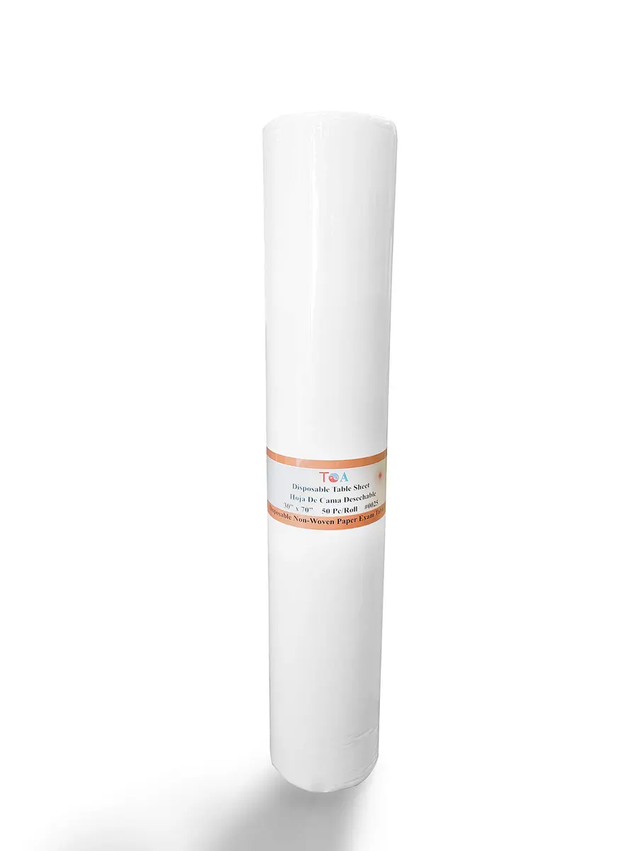 TOA Massage Bed Cover - 2 Rolls, 75 x 32 Inches | Non-Woven Disposable Sheets for Spa & Medical Use - view 9