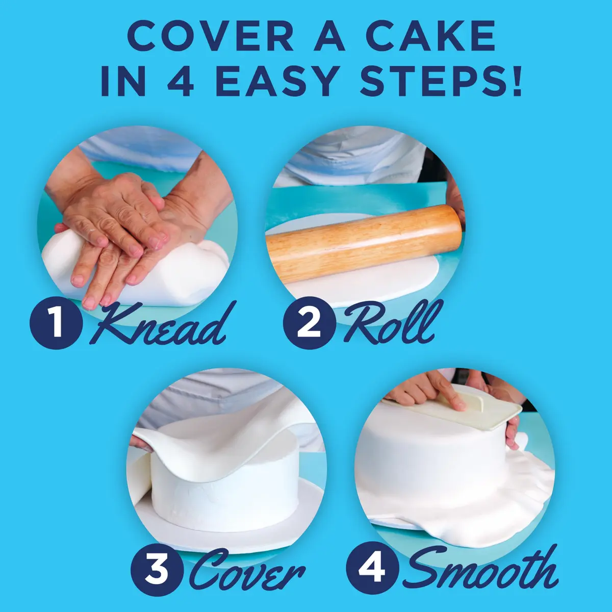 Satin Ice Fondant for Cake Decorating, Pink | Premium Quality, Gluten-Free, Dairy-Free, Nut-Free, 4.4 Oz - view 3