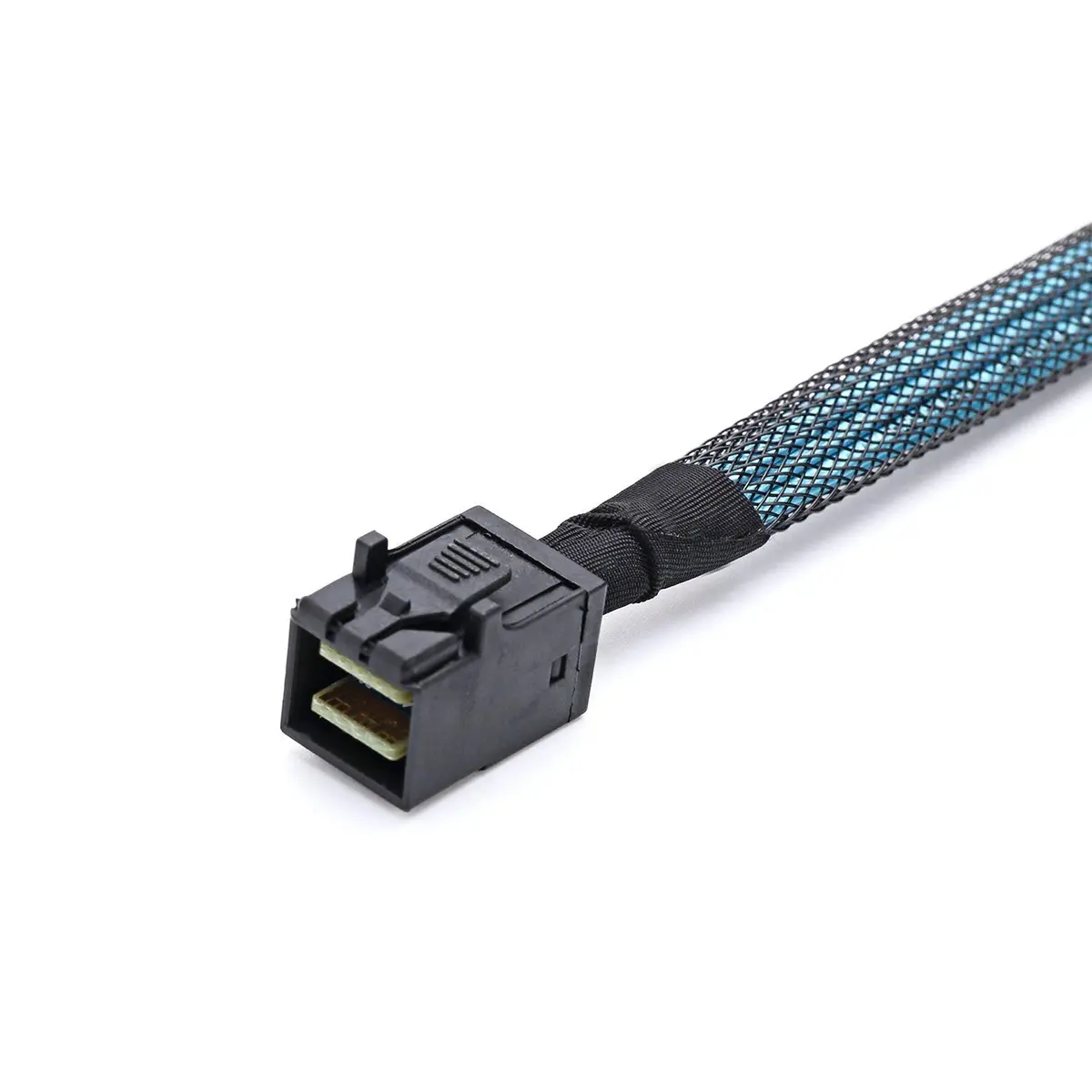 CABLEDECONN SFF-8643 Mini SAS HD to (4) 29pin SFF-8482 Connectors 1M | Internal Data Cable for SAS & SATA Disks - view 5