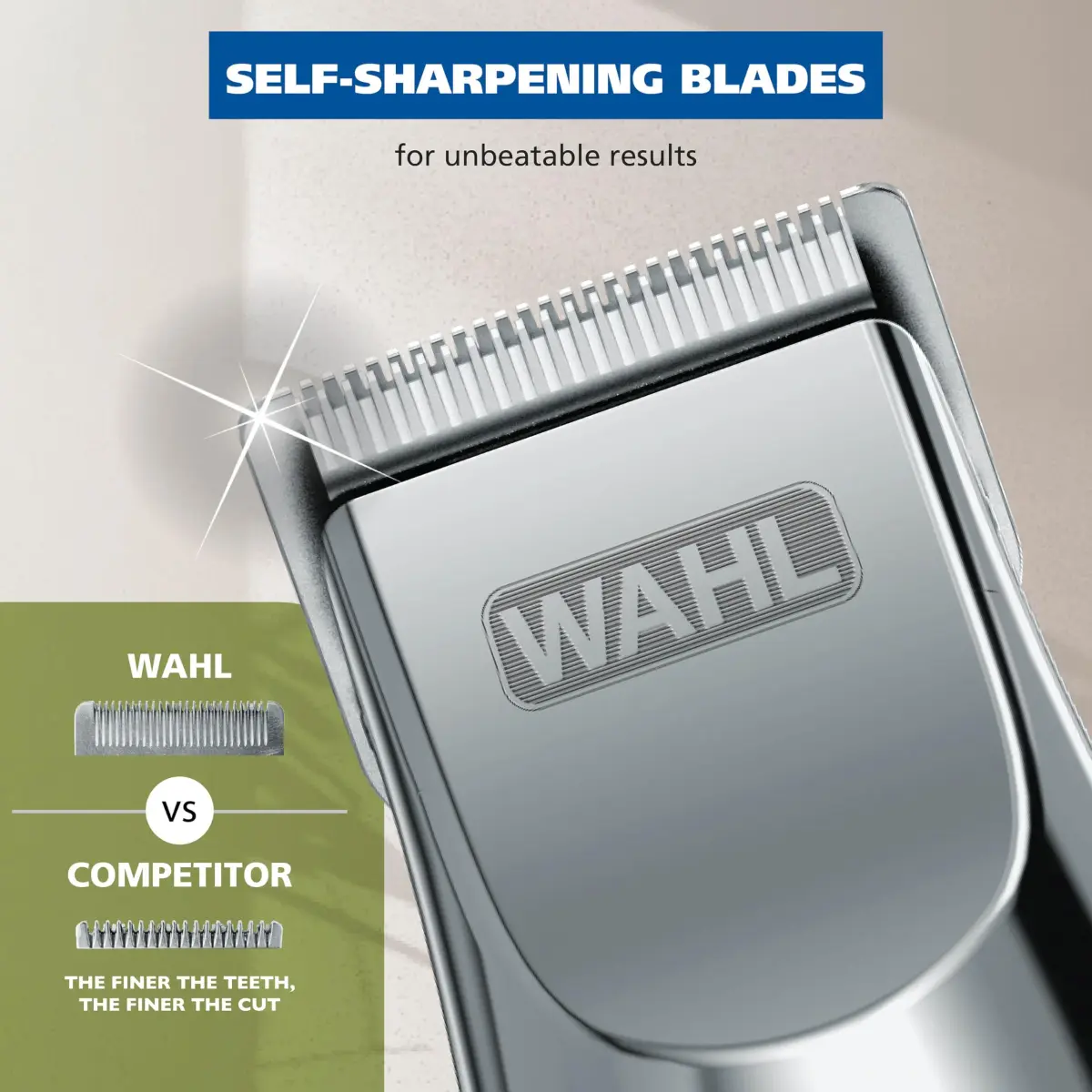 Wahl Groomsman Rechargeable Beard Trimmer Kit with Bonus Nose Trimmer | 14 Cutting Lengths, 60 Min Runtime - view 3