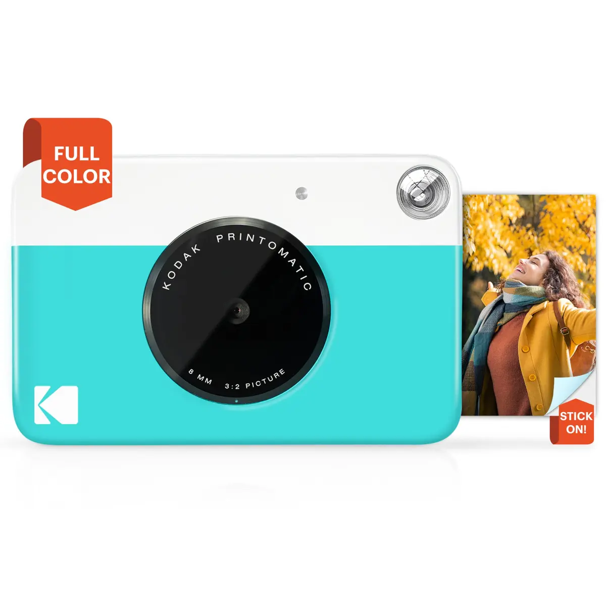 KODAK Printomatic Digital Camera 5MP | Portable Instant Print with Sticky-Back Photos - main product image