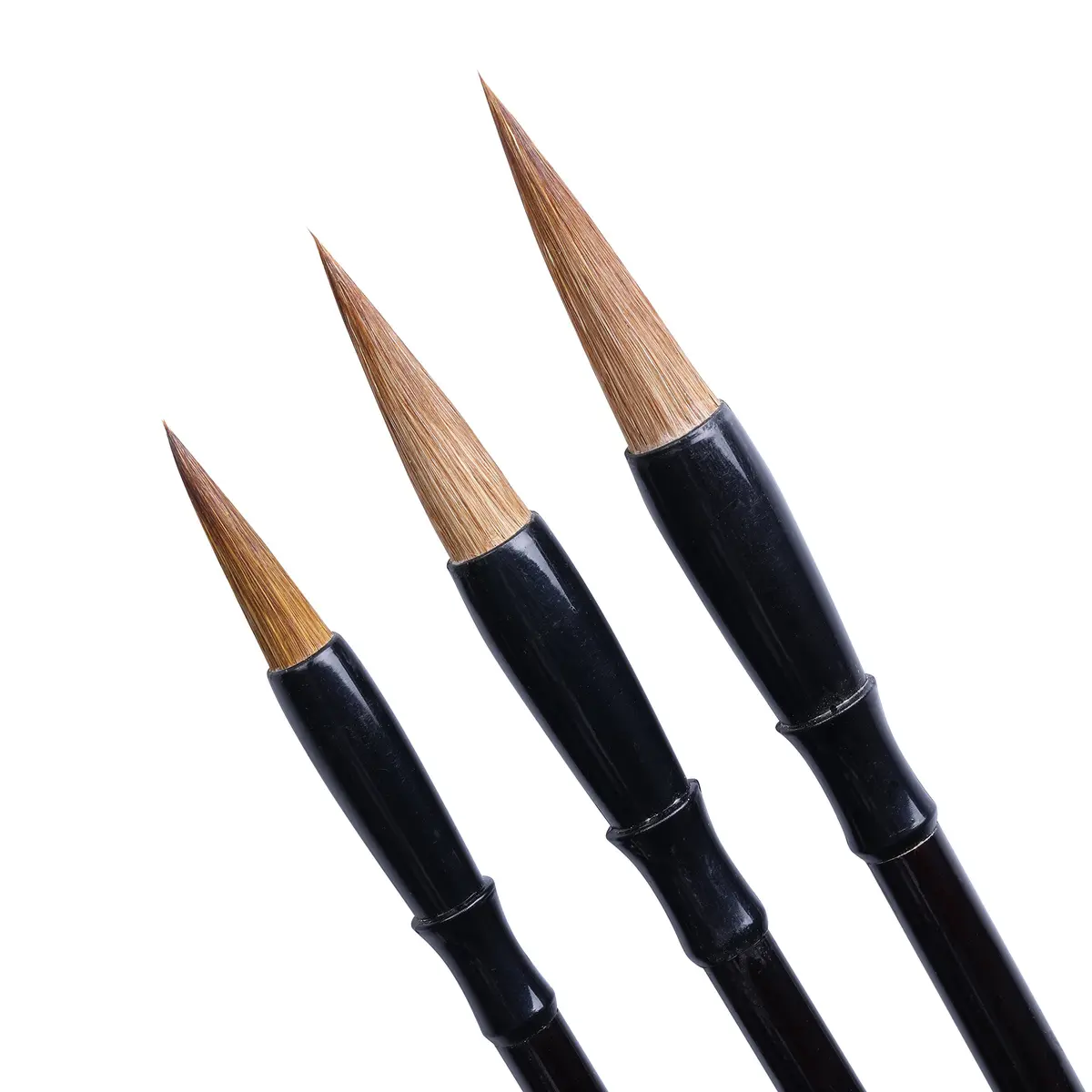 I-MART Chinese Calligraphy Brush Set of 3 | Assorted Colors Writing Instrument - view 2