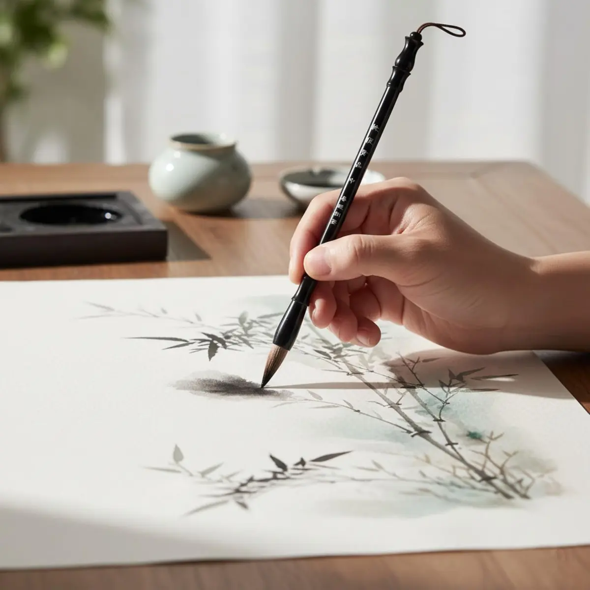 I-MART Chinese Calligraphy Brush Set of 3 | Assorted Colors Writing Instrument - view 3