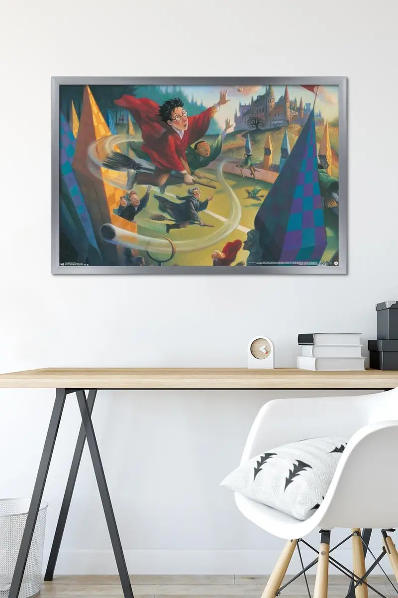 Trends International Harry Potter-Quidditch Wall Poster 24.25" x 35.75" | Modern Wall Art with Satin Finish - view 6