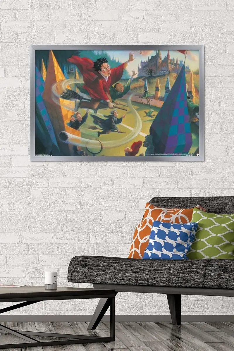 Trends International Harry Potter-Quidditch Wall Poster 24.25" x 35.75" | Modern Wall Art with Satin Finish - view 2