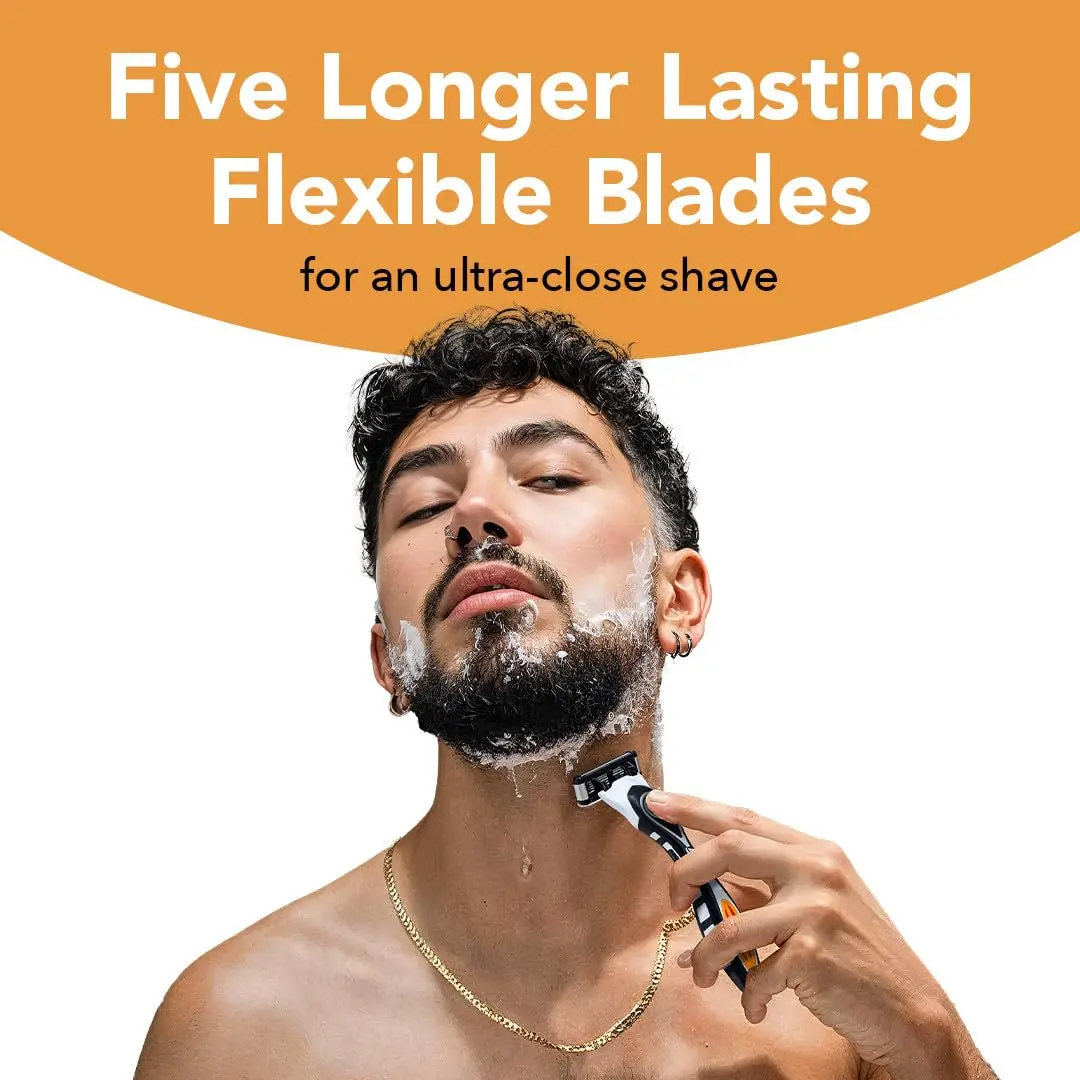 BIC Flex 5 Men's 5-Blade Razor Cartridge Refills, 8-Pack | 104 Shaves Total - view 5