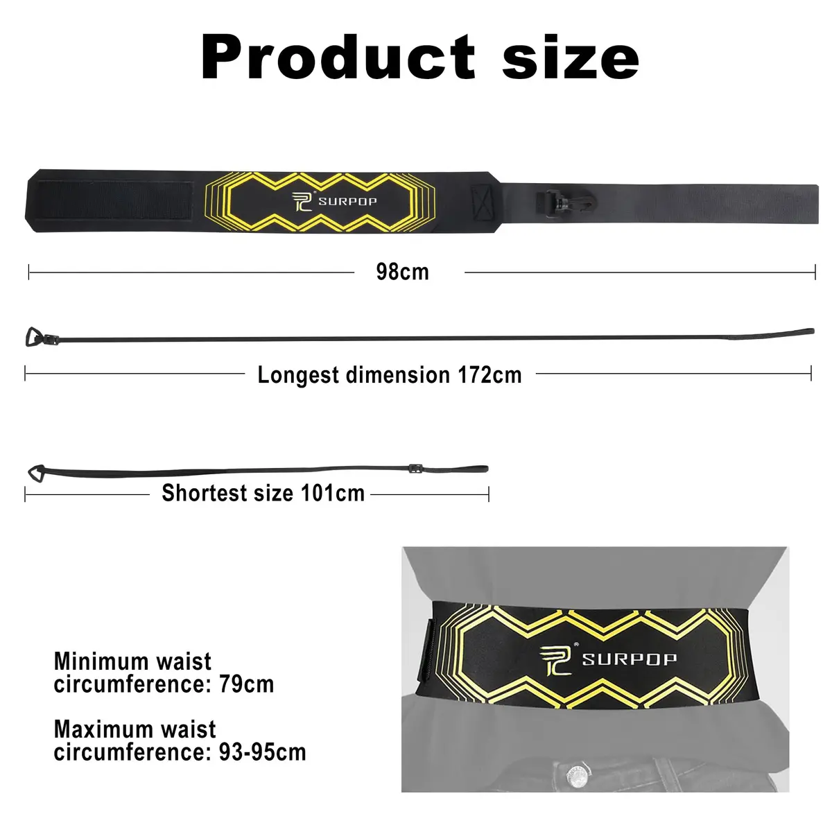 Surpop Adjustable Solo Soccer Trainer Belt for Kids and Adults | Solo Practice & Skill Development - view 5