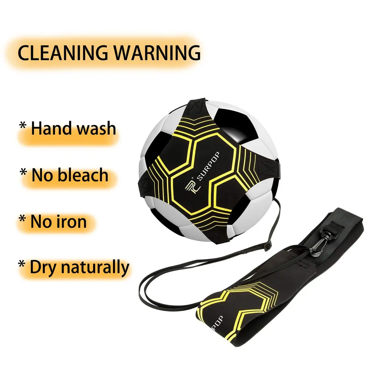 Surpop Adjustable Solo Soccer Trainer Belt for Kids and Adults | Solo Practice & Skill Development - view 7