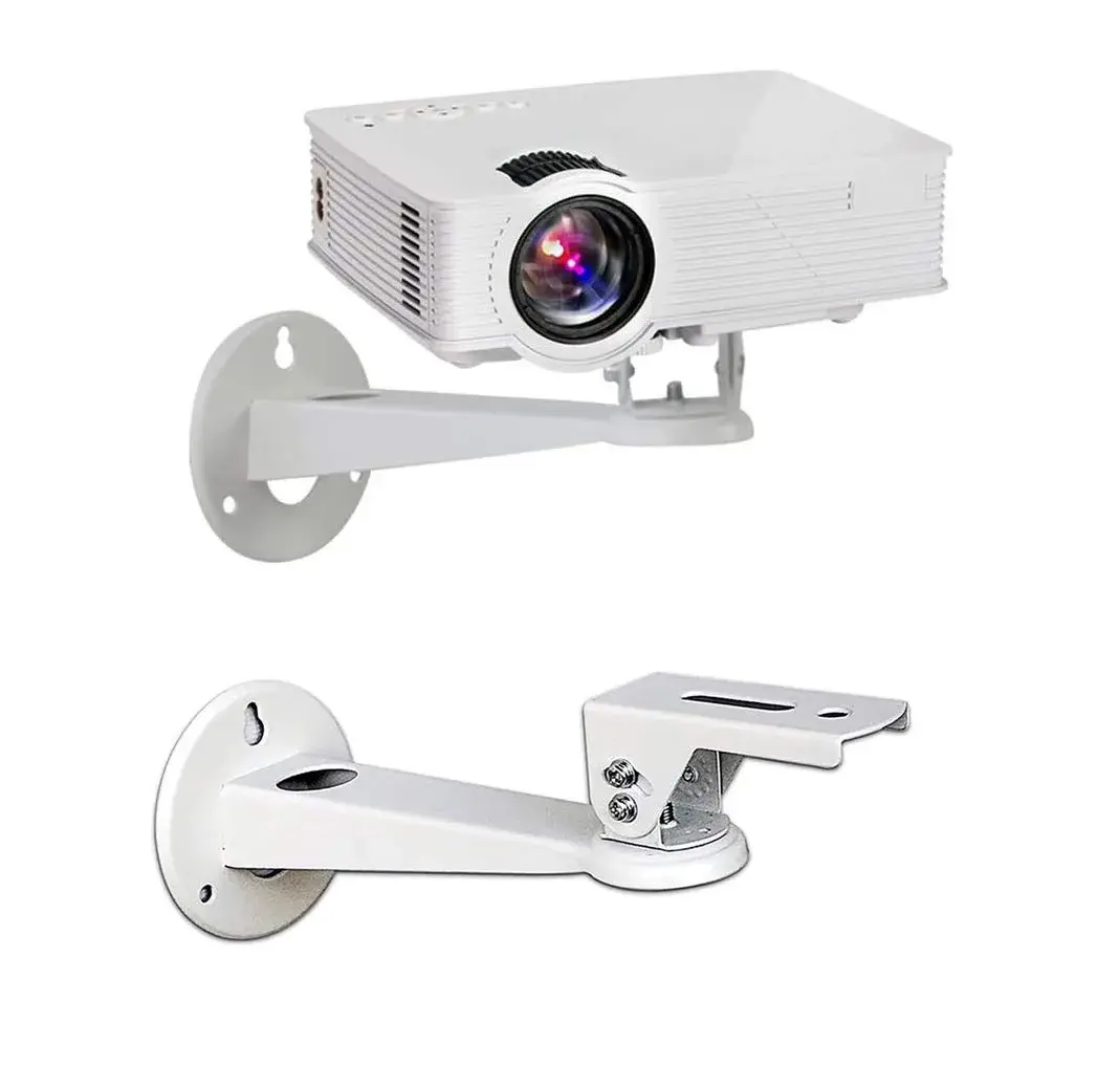 Drsn Mini Projector Wall Mount Bracket 20cm (7.87in) | Universal 360° Rotation, 8 lbs Capacity - main product image