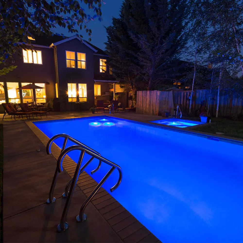 S.R.Smith Pool Lighting 60-Watt Light Gray | Corrosion-Resistant LED Fixture with Wireless Remote - view 6