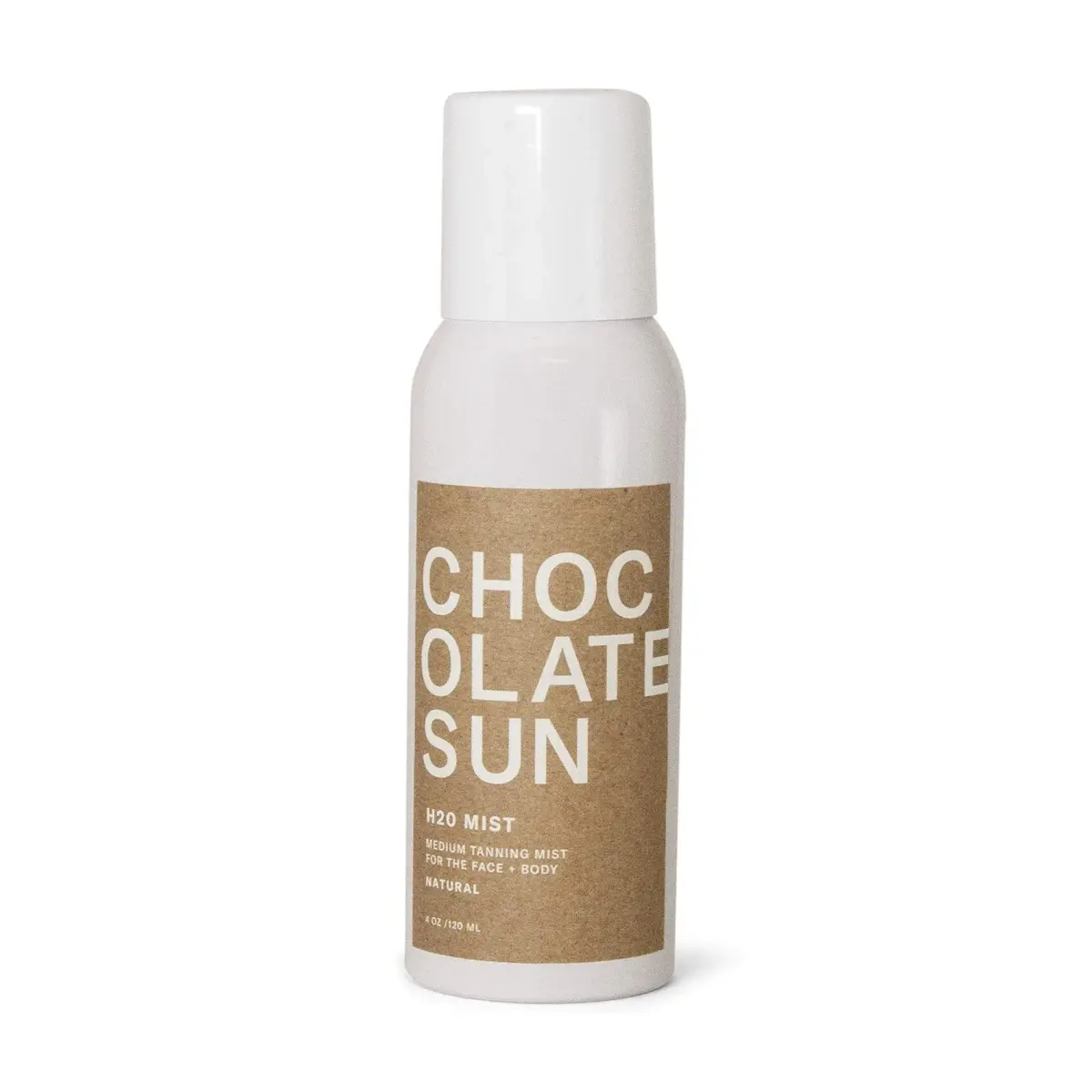 Chocolate Sun H2O Glow Medium Tanning Mist 118ml (4 oz) | Natural Tan with Organic Botanicals - main product image