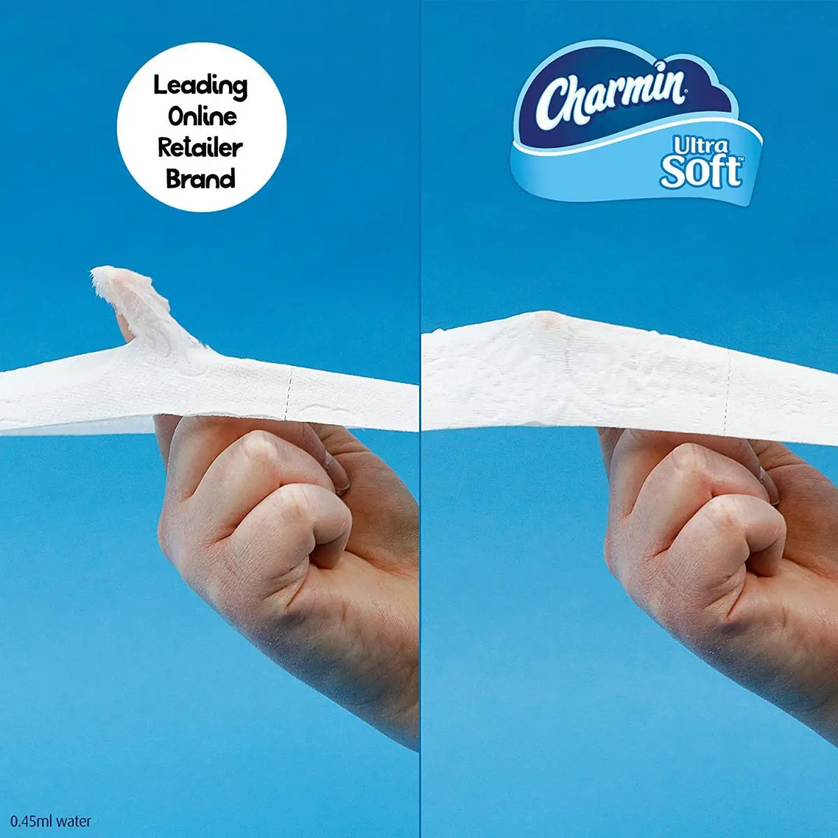 Charmin Ultra Soft Cushiony Touch Toilet Paper, 6 Family Mega Rolls (338 Sheets/Roll) | 2-Ply, Unscented - view 4