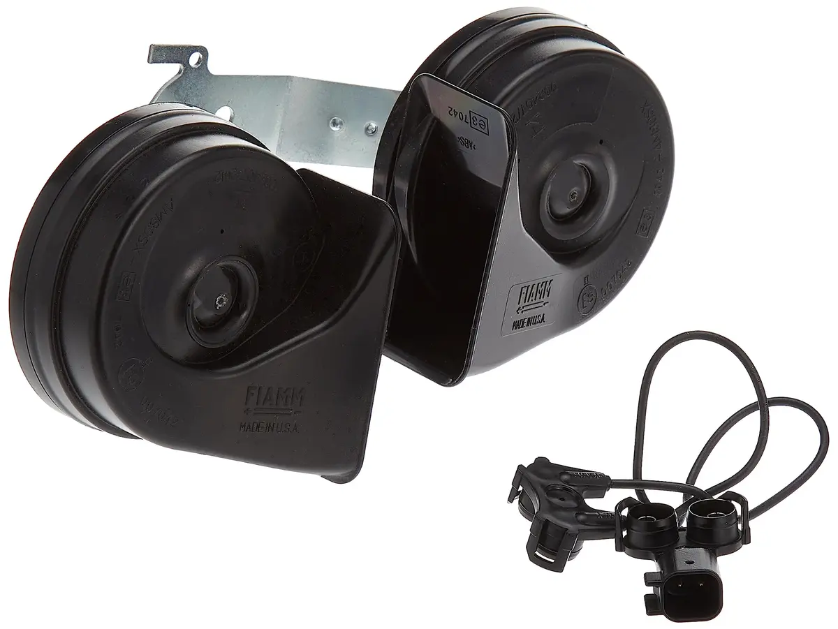 FIAMM Dual Horn Assembly GM/Chrysler/Ford 128dB | OE Replacement for Vehicles - main product image