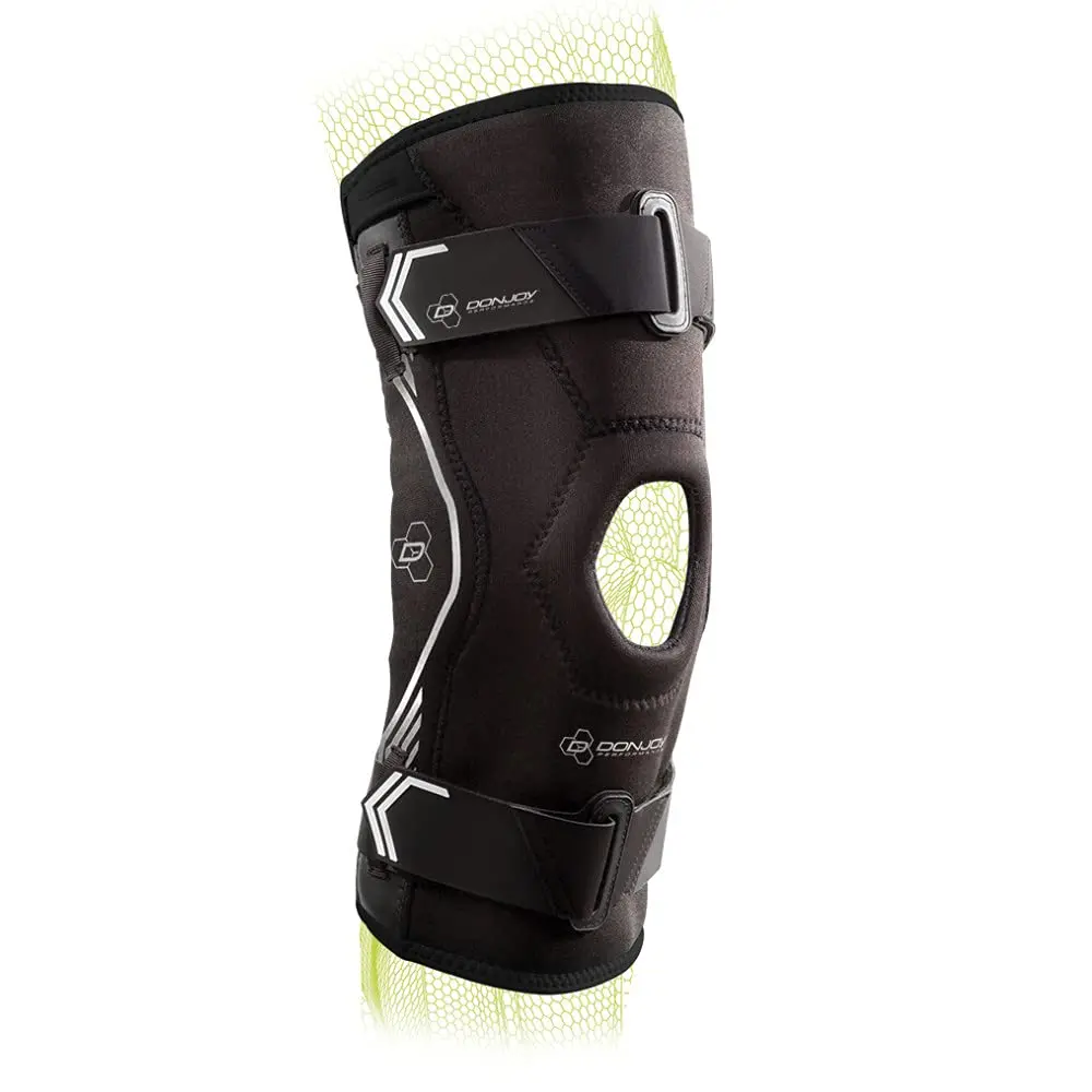 DonJoy Performance Bionic Drytex Hinged Knee Sleeve X-Large | Ligament Protection & Knee Instability Support - main product image