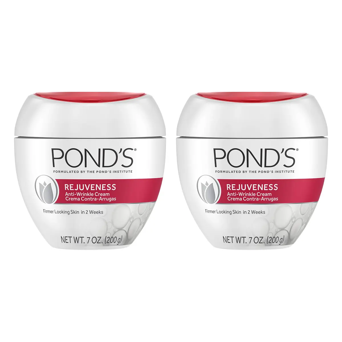Pond's Rejuveness Anti-Wrinkle Cream Twin Pack, 396.89 g (14 Oz) | Reduces Fine Lines in 2 Weeks - main product image