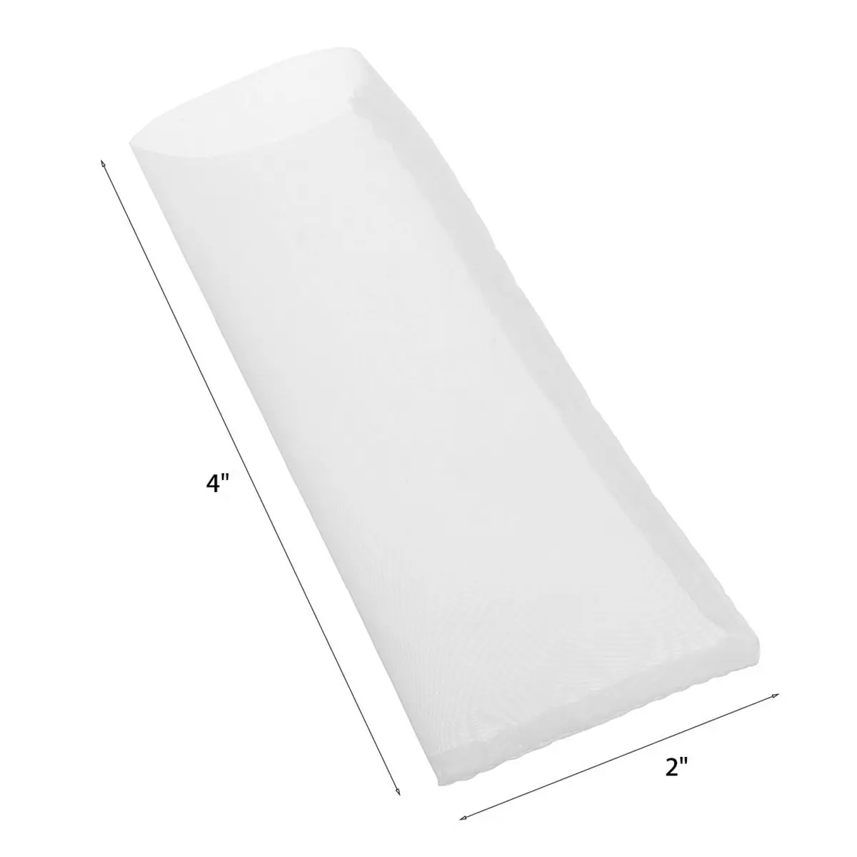 The Press Club 25 Micron Nylon Tea Filter Bags 2" x 4" | Reusable Food-Grade Filter - view 5
