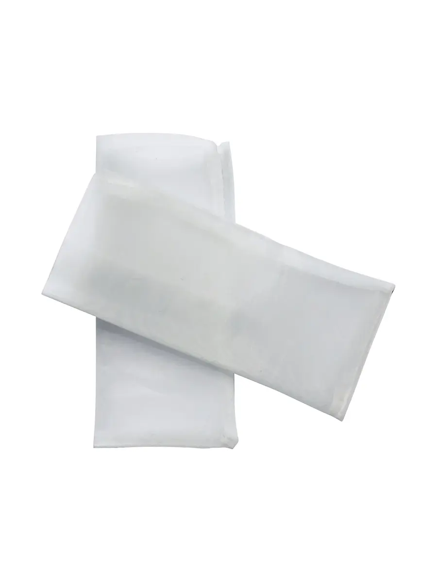 The Press Club 25 Micron Nylon Tea Filter Bags 2" x 4" | Reusable Food-Grade Filter - view 3